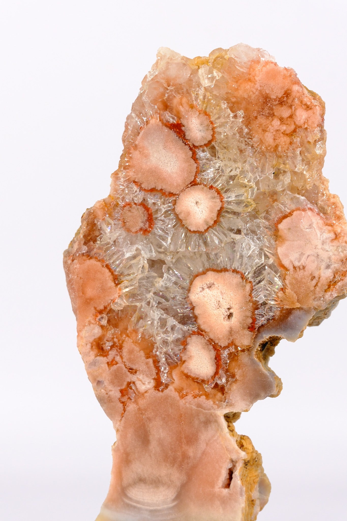 Pink Amethyst Slab on Stand