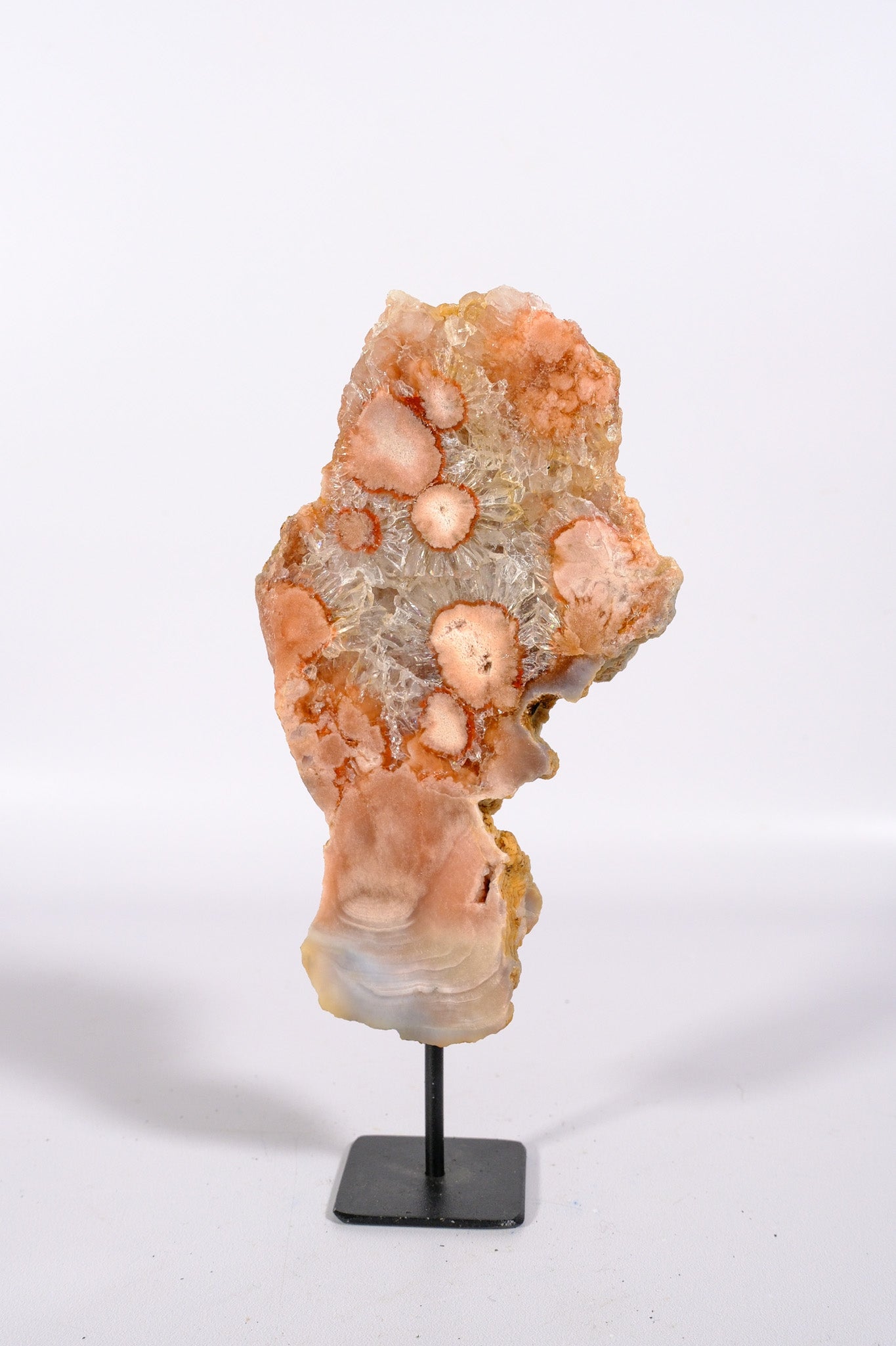 Pink Amethyst Slab on Stand