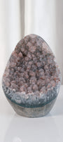 High Quality Rainbow Sugar Coated Amethyst Cutbase Cluster