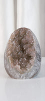 High Quality Rainbow Sugar Coated Amethyst Cutbase Cluster