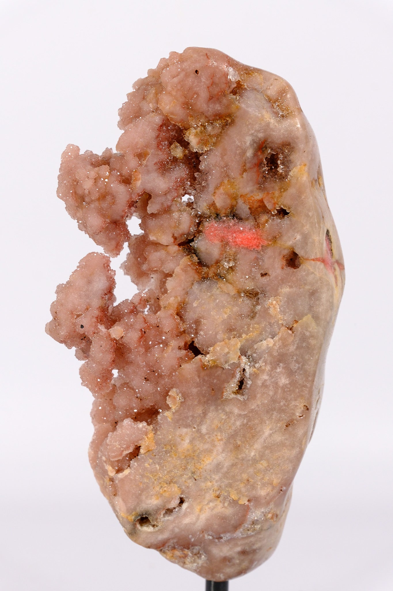 Pink Amethyst Slab on Stand