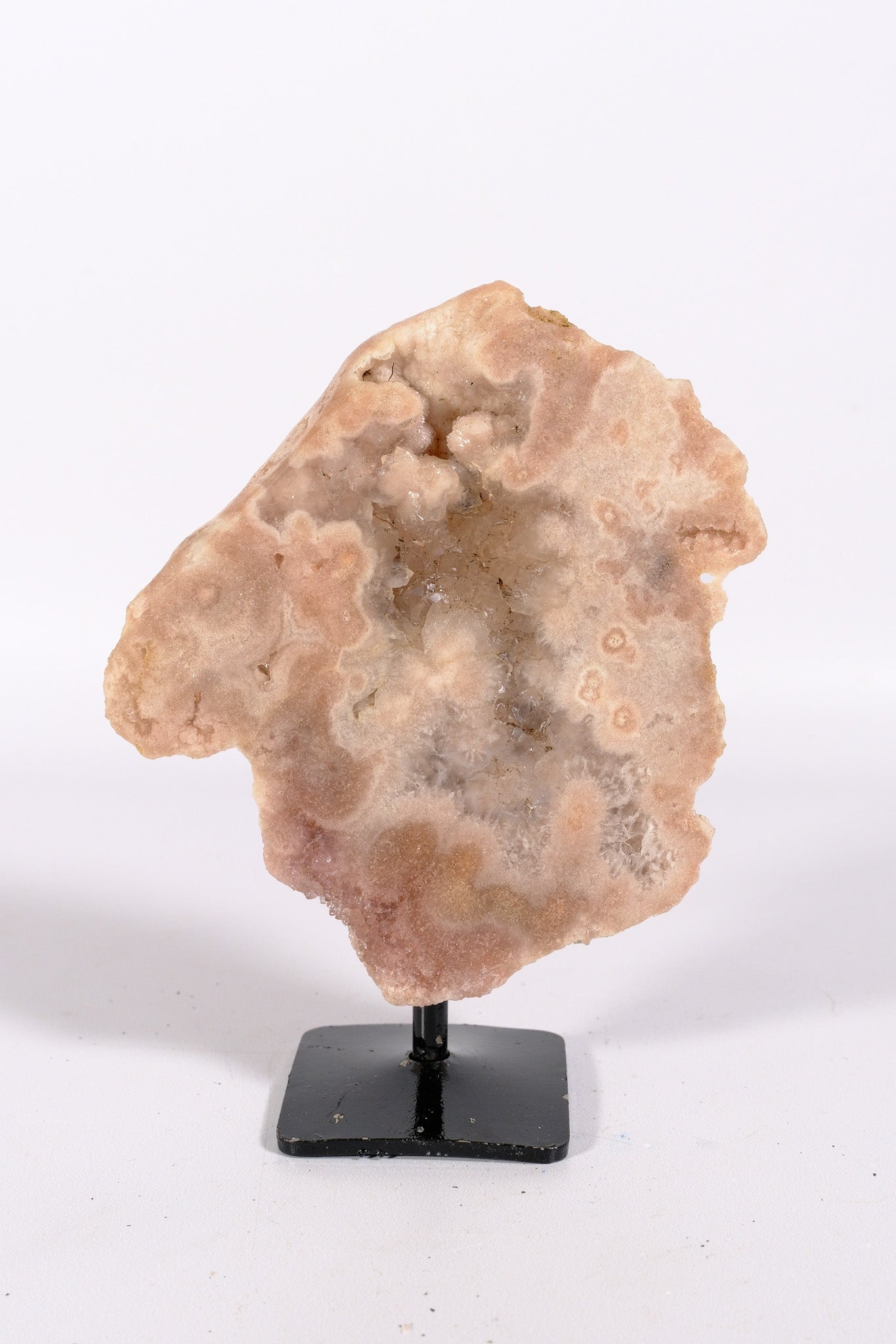 Pink Amethyst Slab on Stand