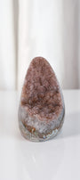 High Quality Rainbow Sugar Coated Amethyst Cutbase Cluster