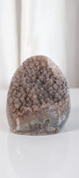High Quality Rainbow Sugar Coated Amethyst Cutbase Cluster