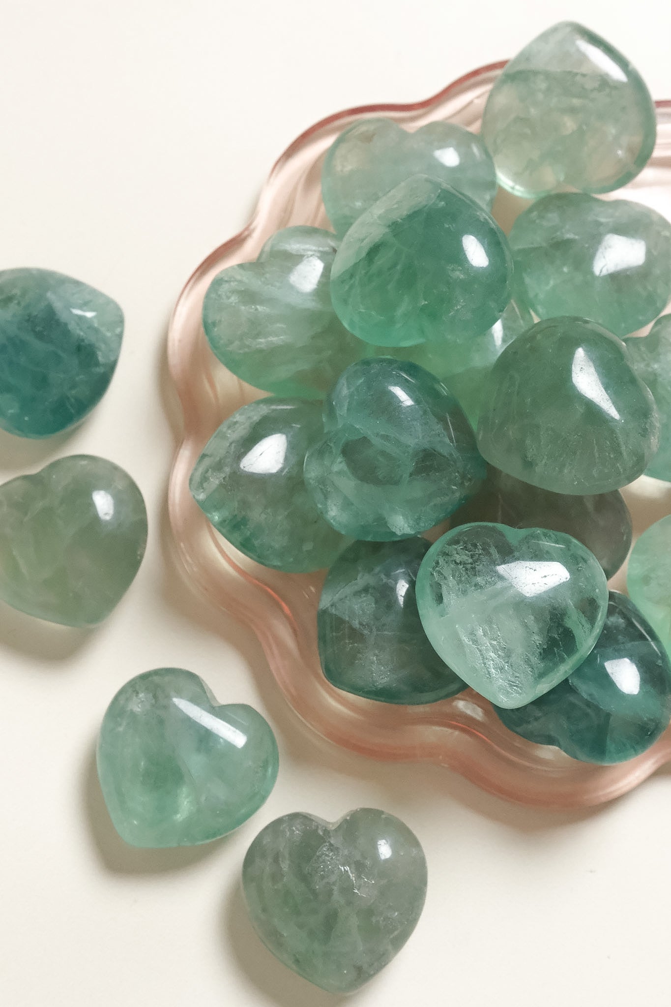 Fluorite Small Heart