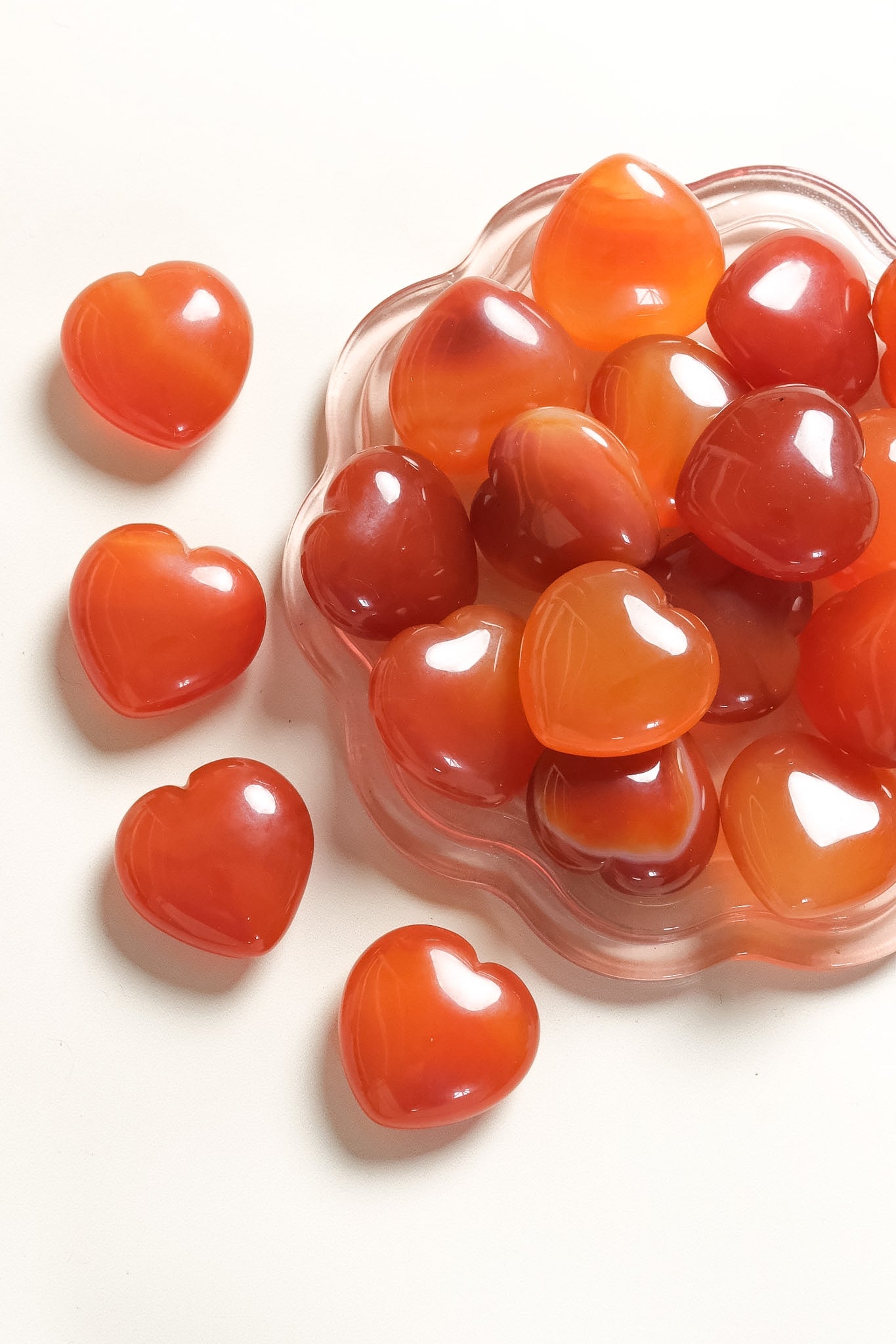 Carnelian Agate Small Heart