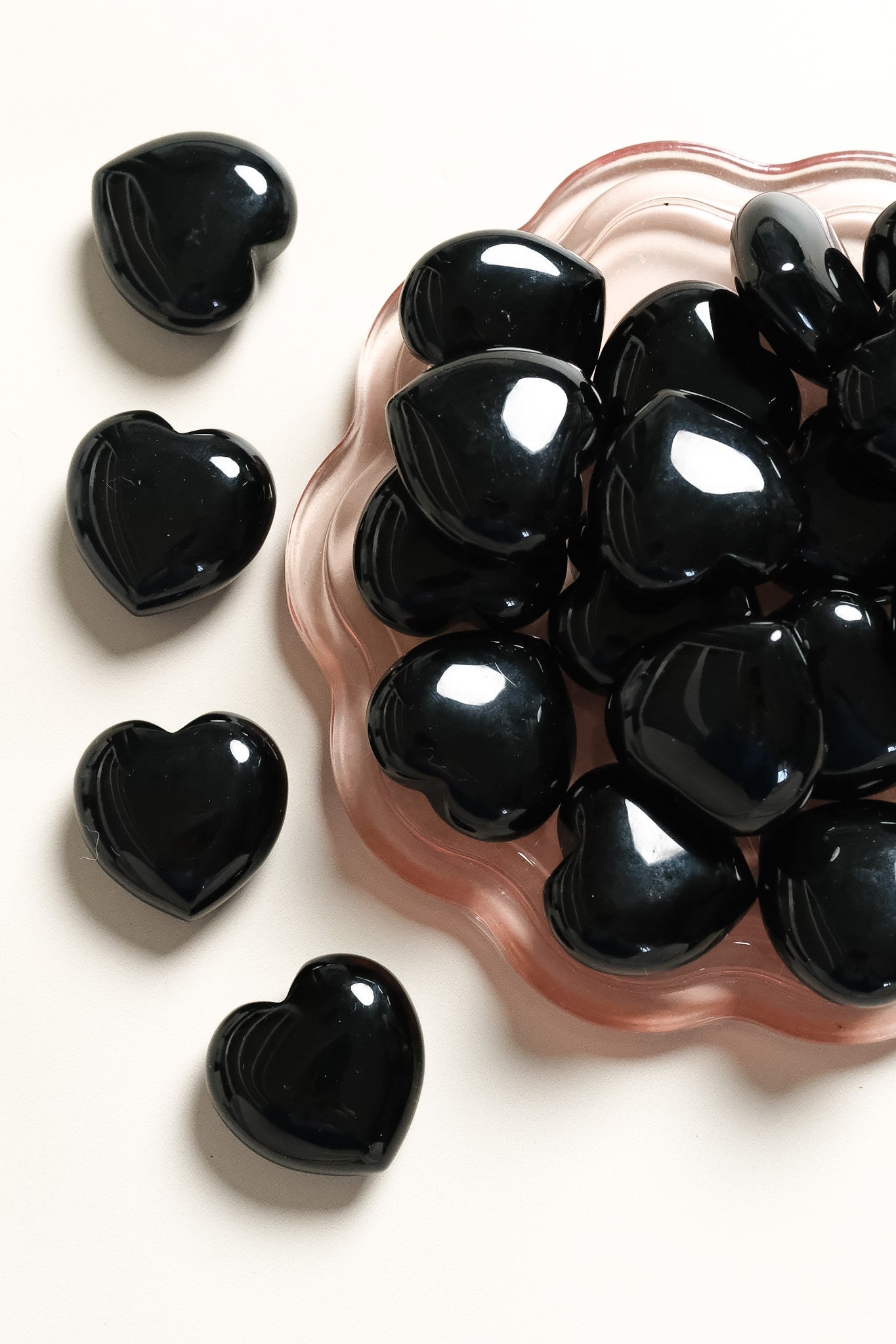 Black Obsidian Small Heart