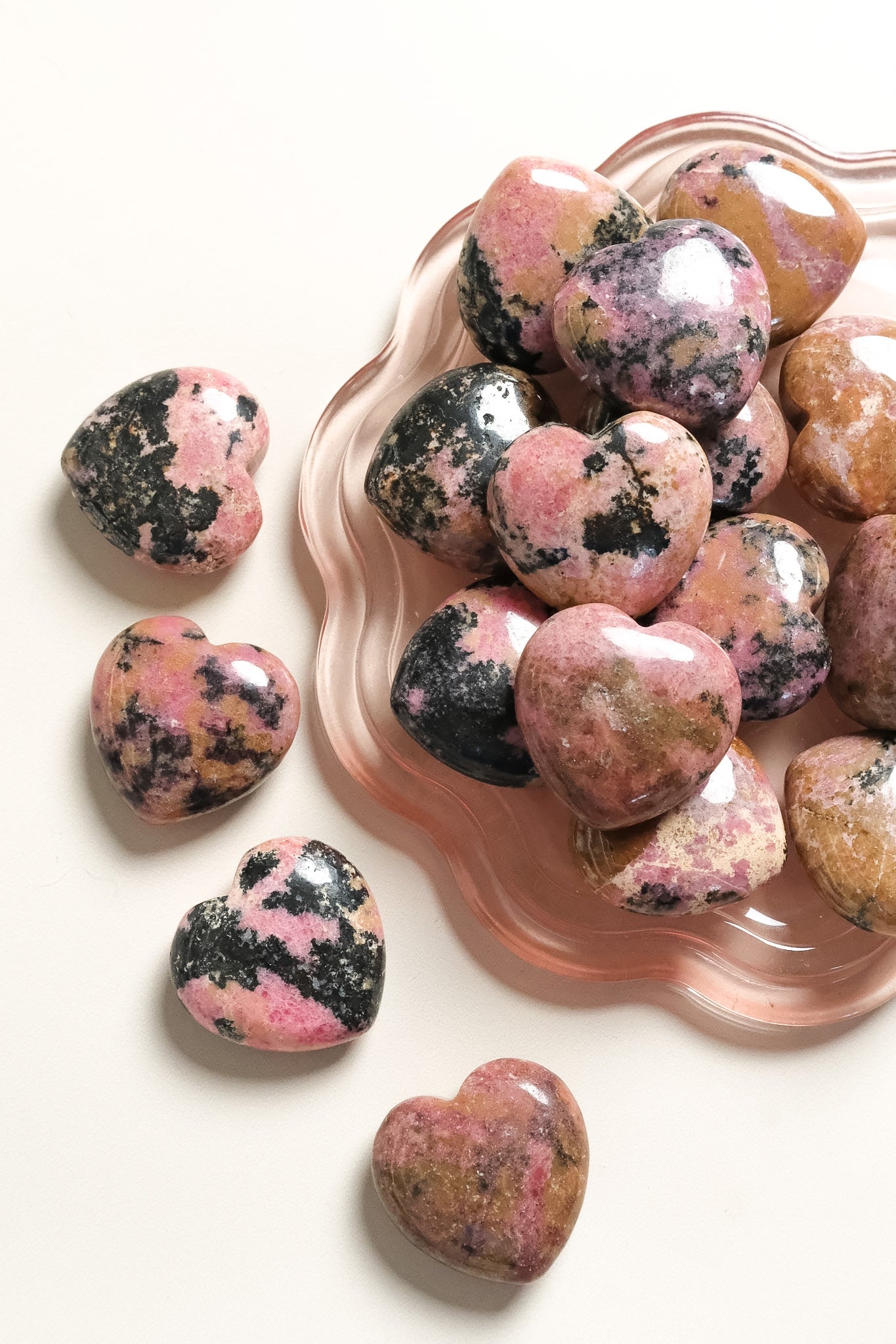 Rhodonite Small Heart