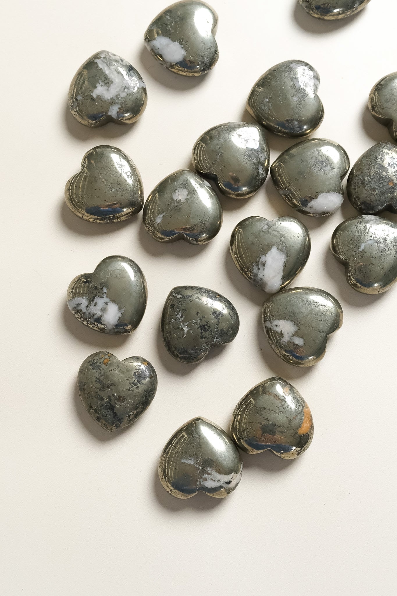 Pyrite Small Heart