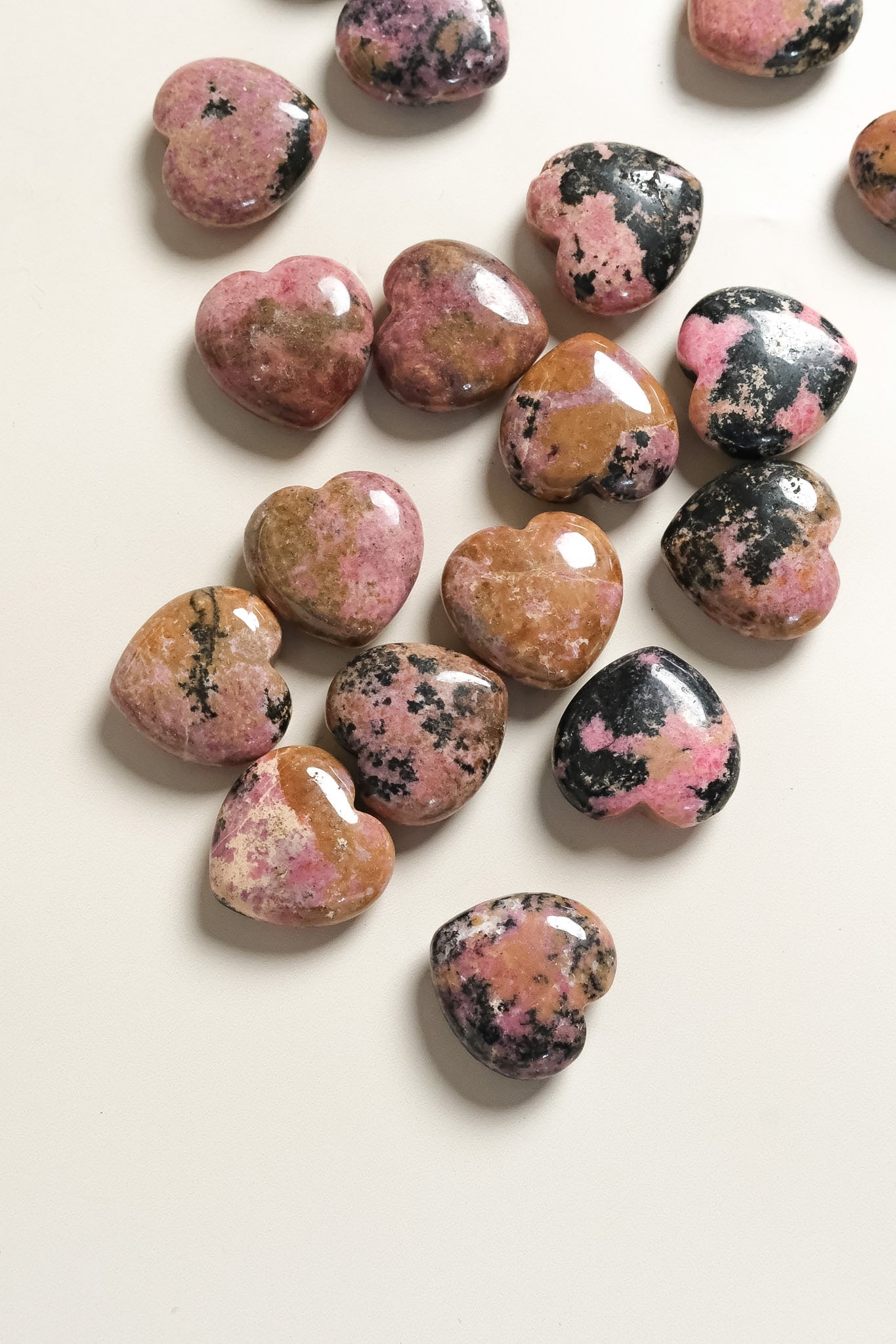 Rhodonite Small Heart