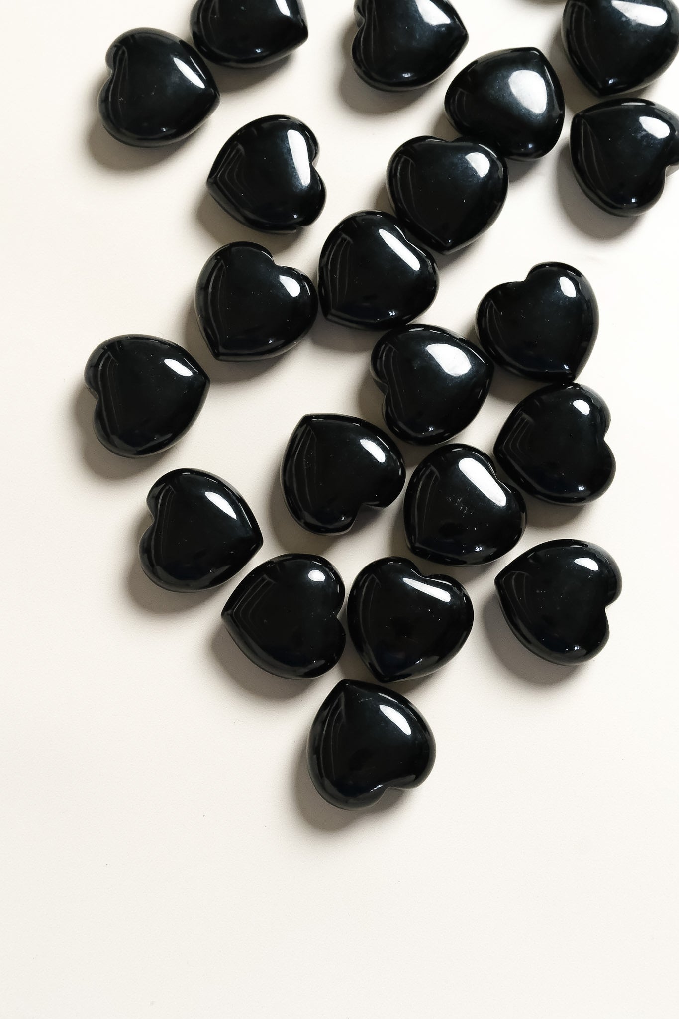 Black Obsidian Small Heart