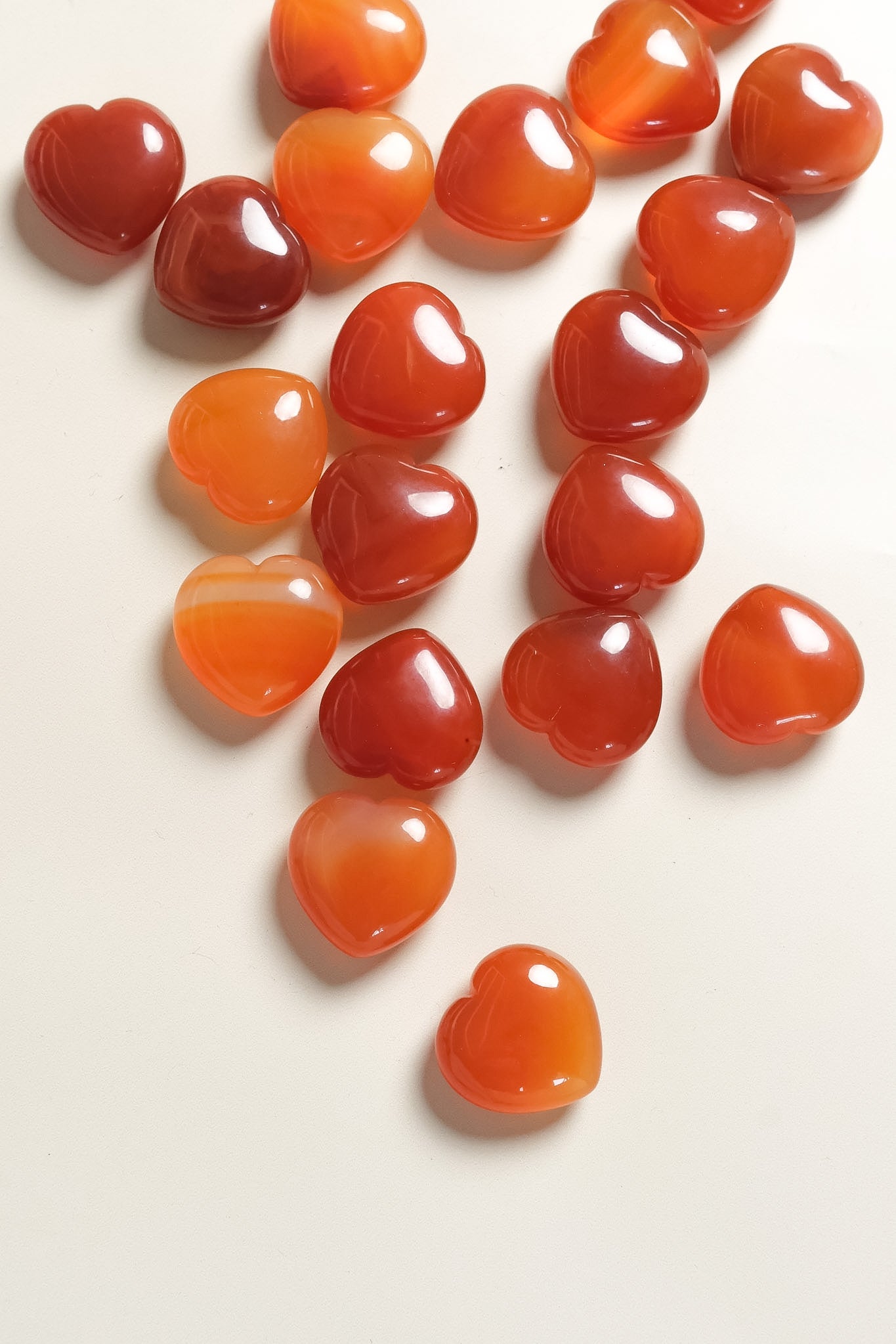 Carnelian Agate Small Heart