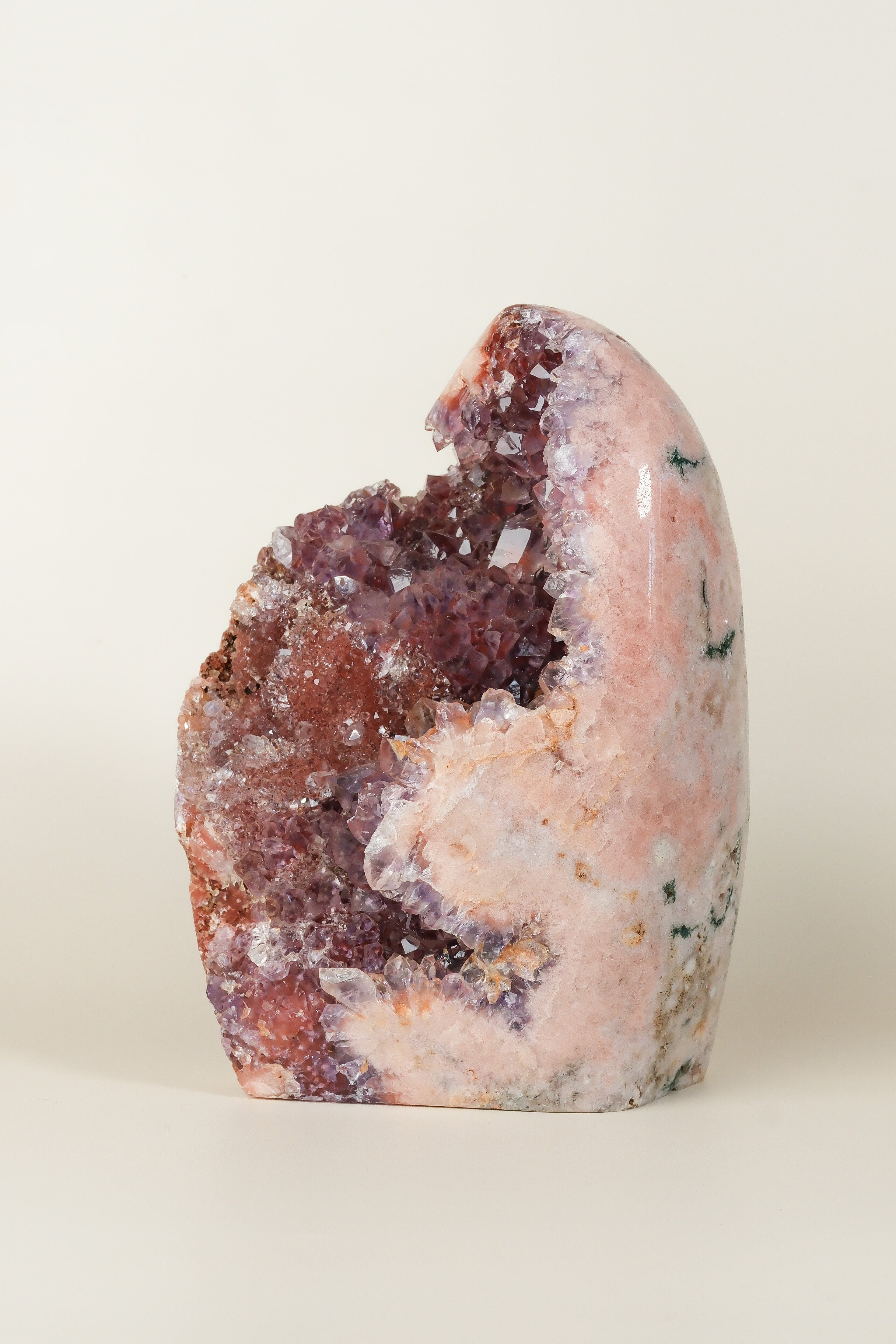 Pink Amethyst Freeform Cluster - High Quality