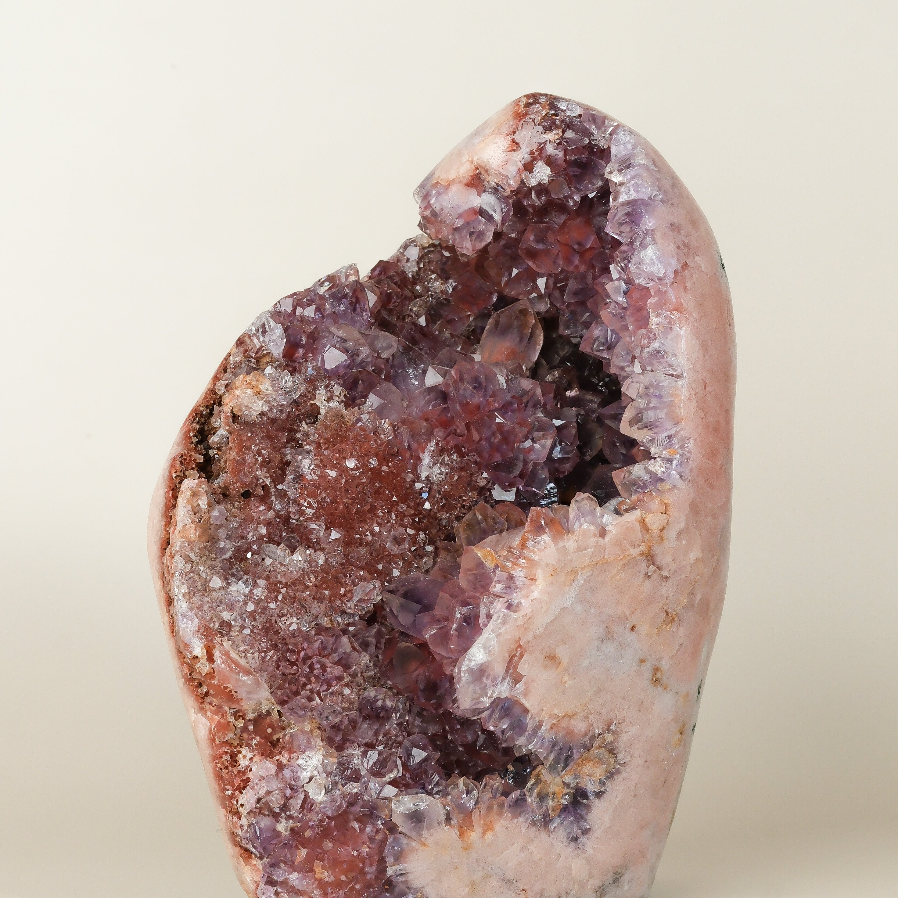 Pink Amethyst Freeform Cluster - High Quality