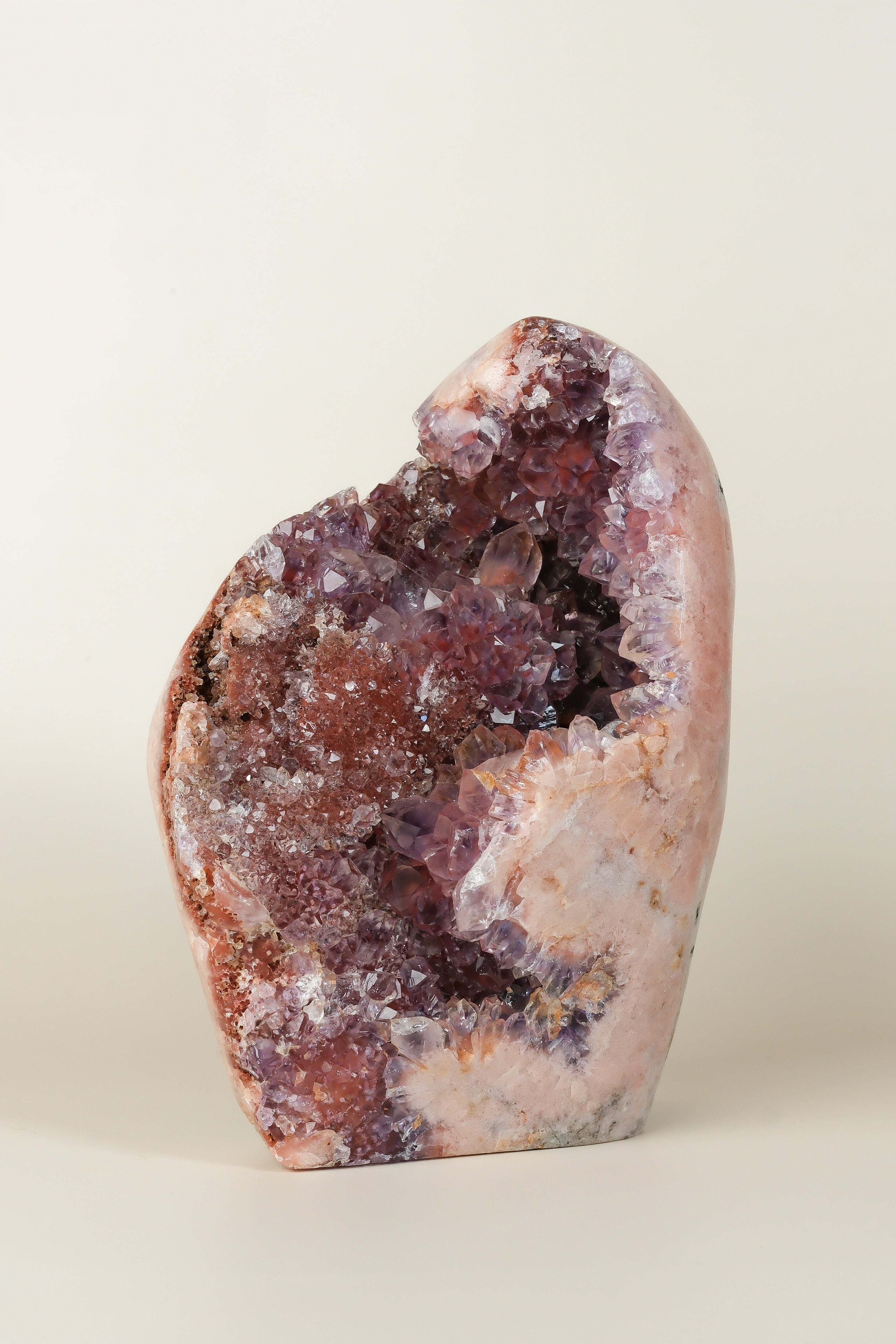 Pink Amethyst Freeform Cluster - High Quality