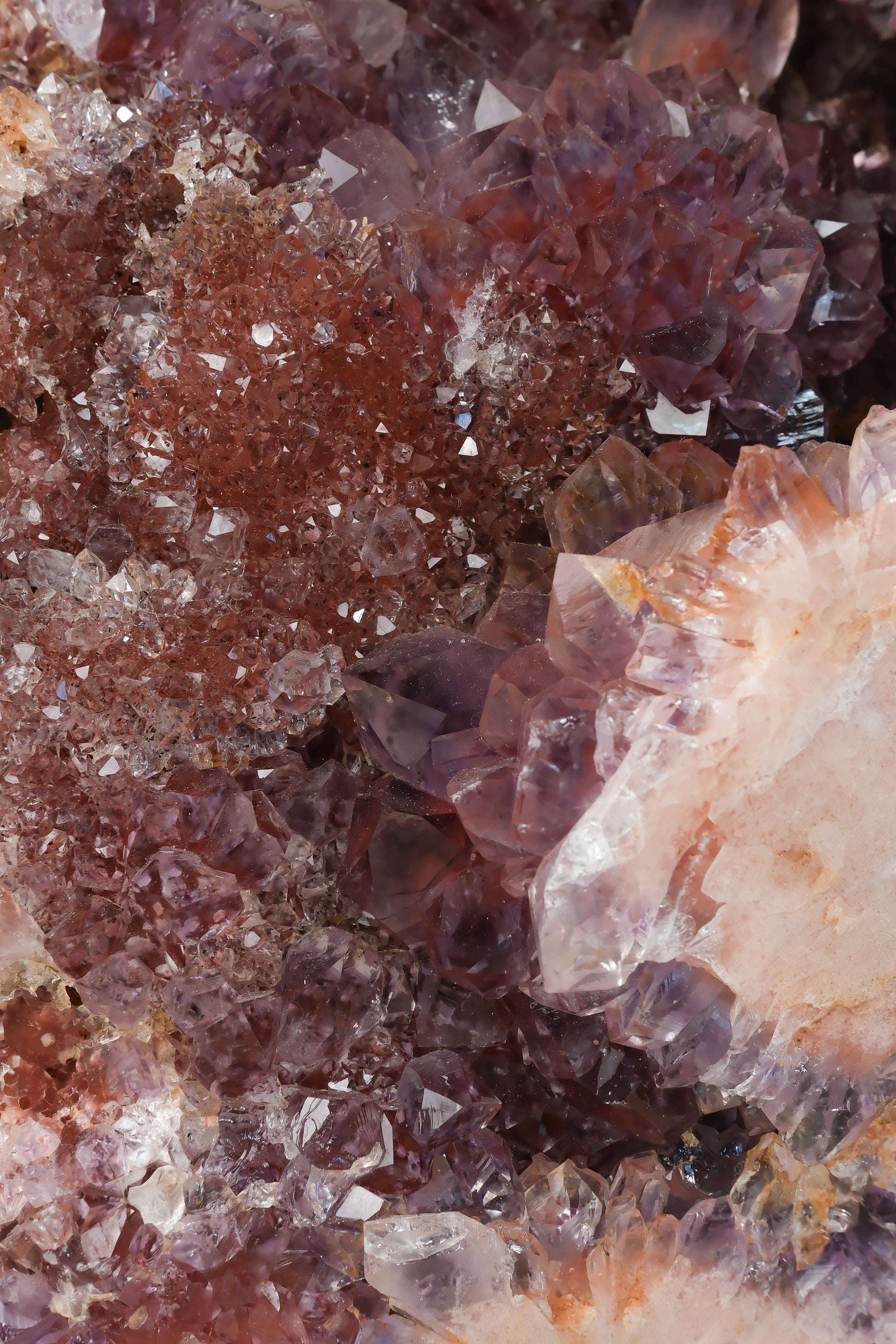 Pink Amethyst Freeform Cluster - High Quality