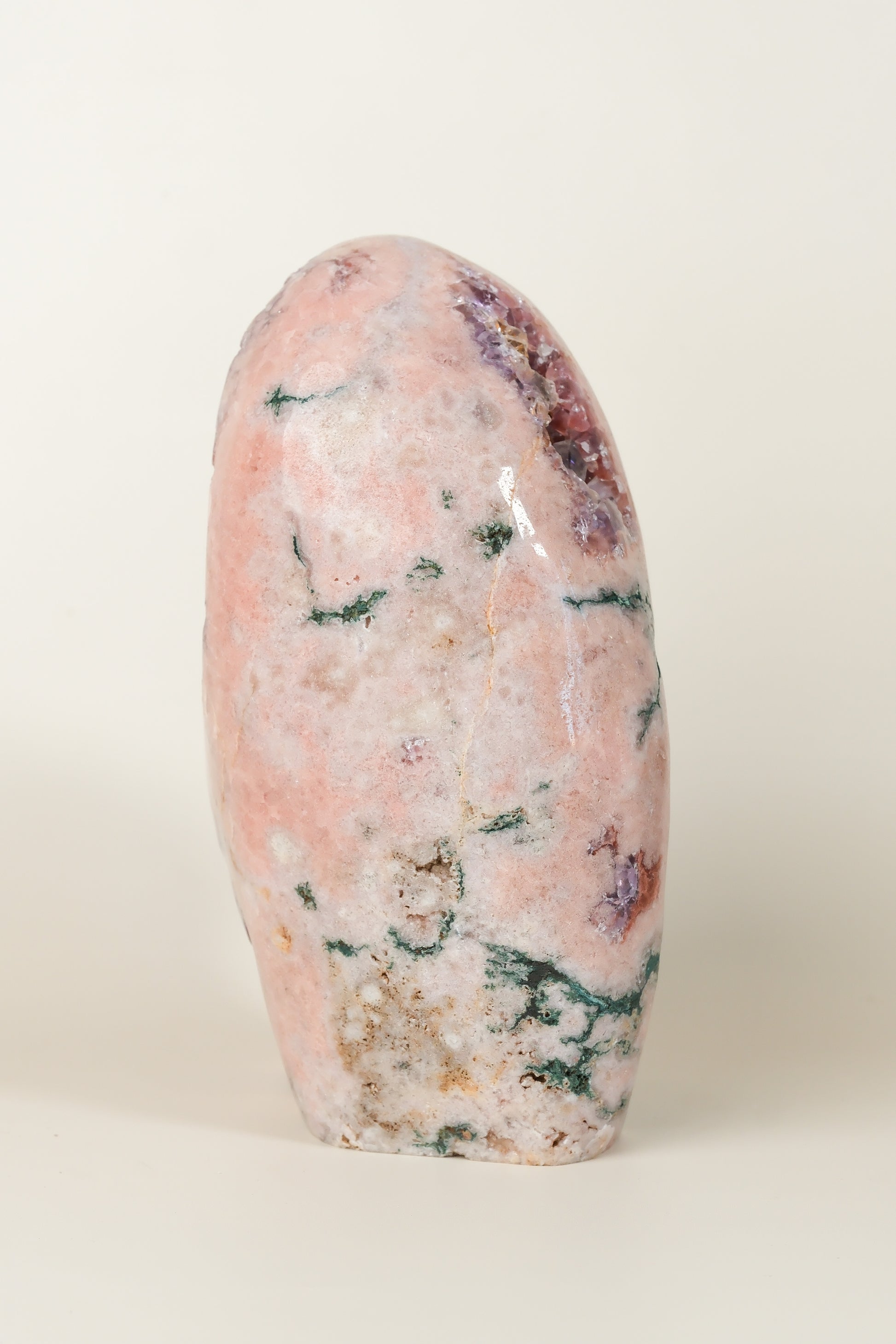 Pink Amethyst Freeform Cluster - High Quality