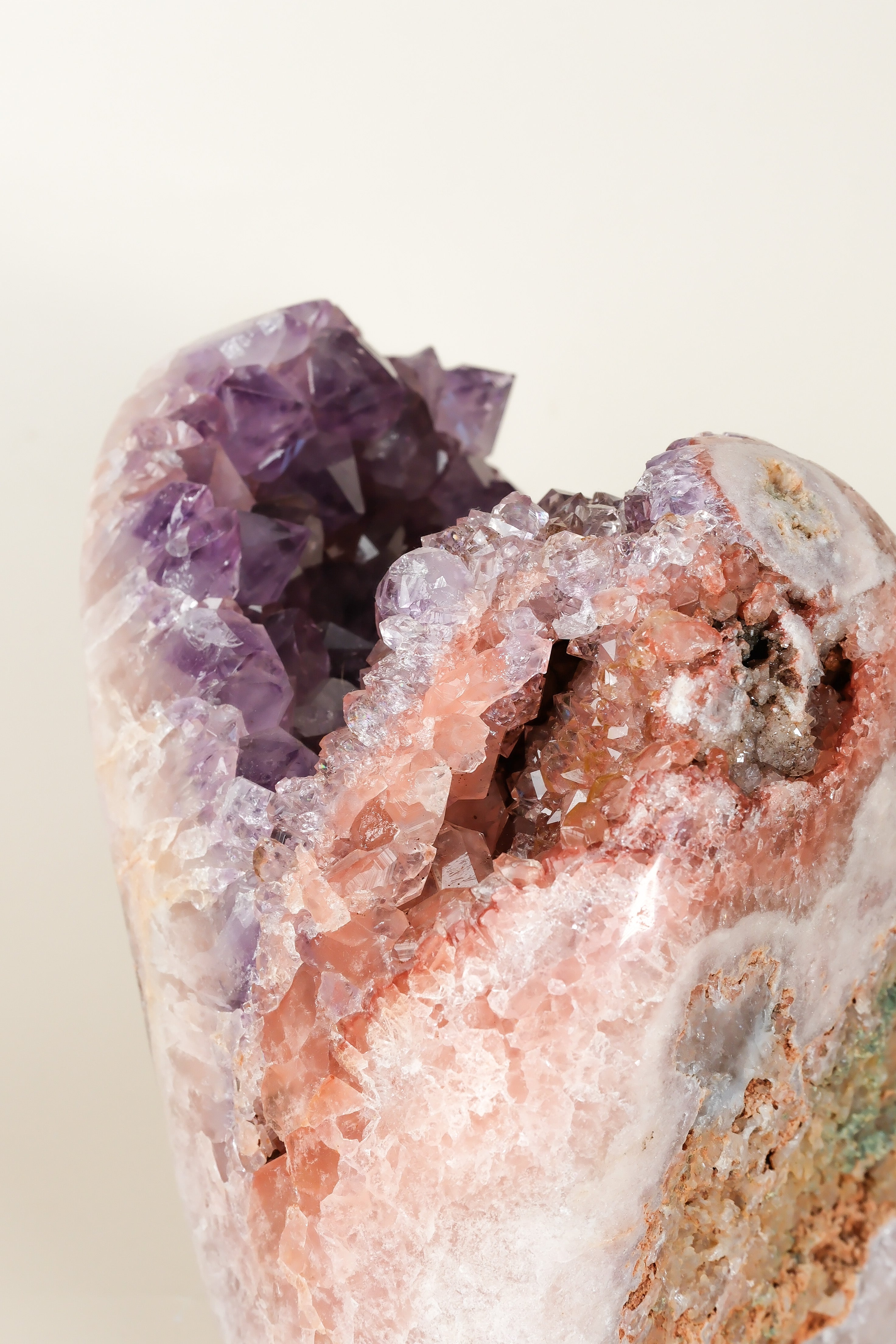 Pink Amethyst Freeform Cluster - High Quality