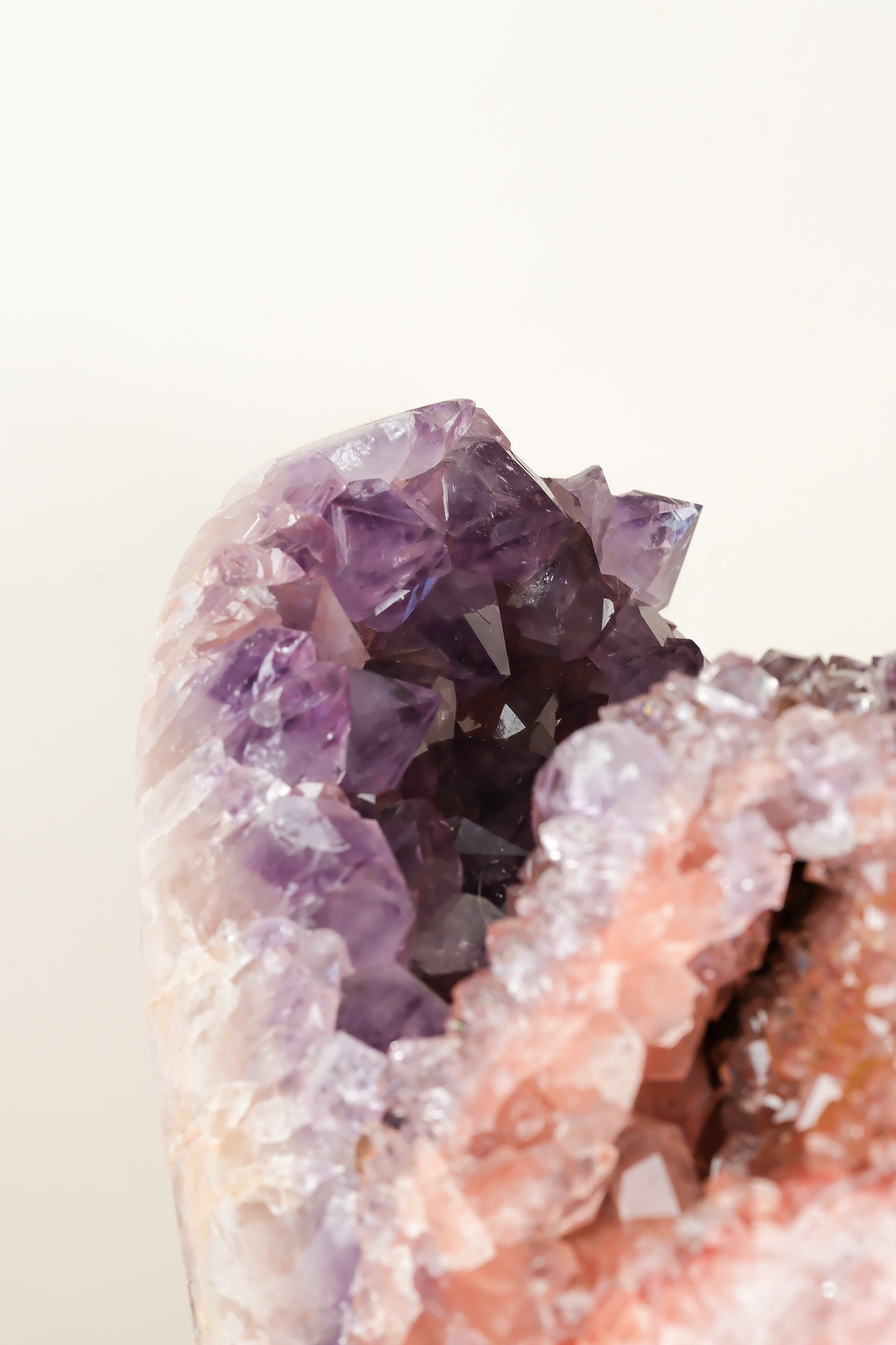 Pink Amethyst Freeform Cluster - High Quality