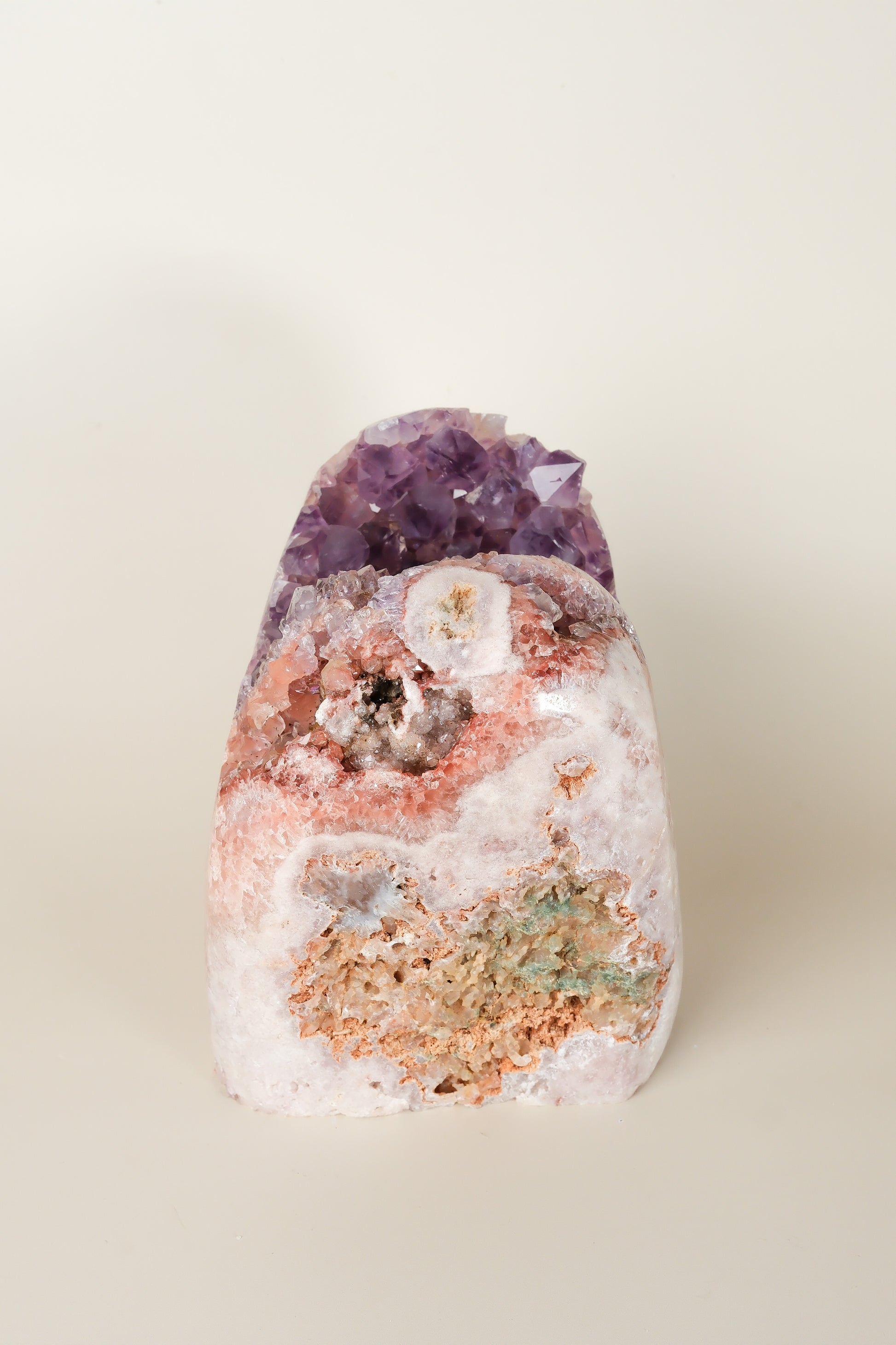 Pink Amethyst Freeform Cluster - High Quality