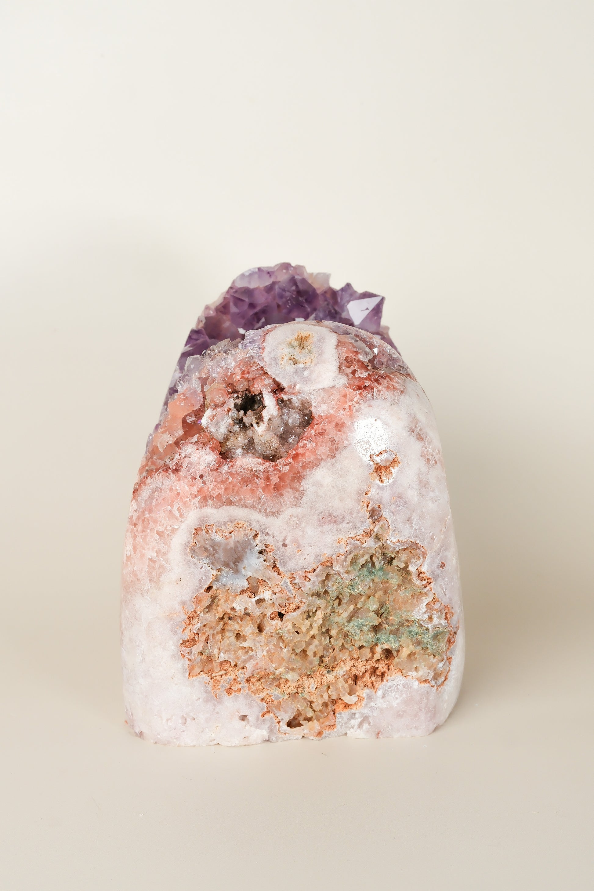 Pink Amethyst Freeform Cluster - High Quality