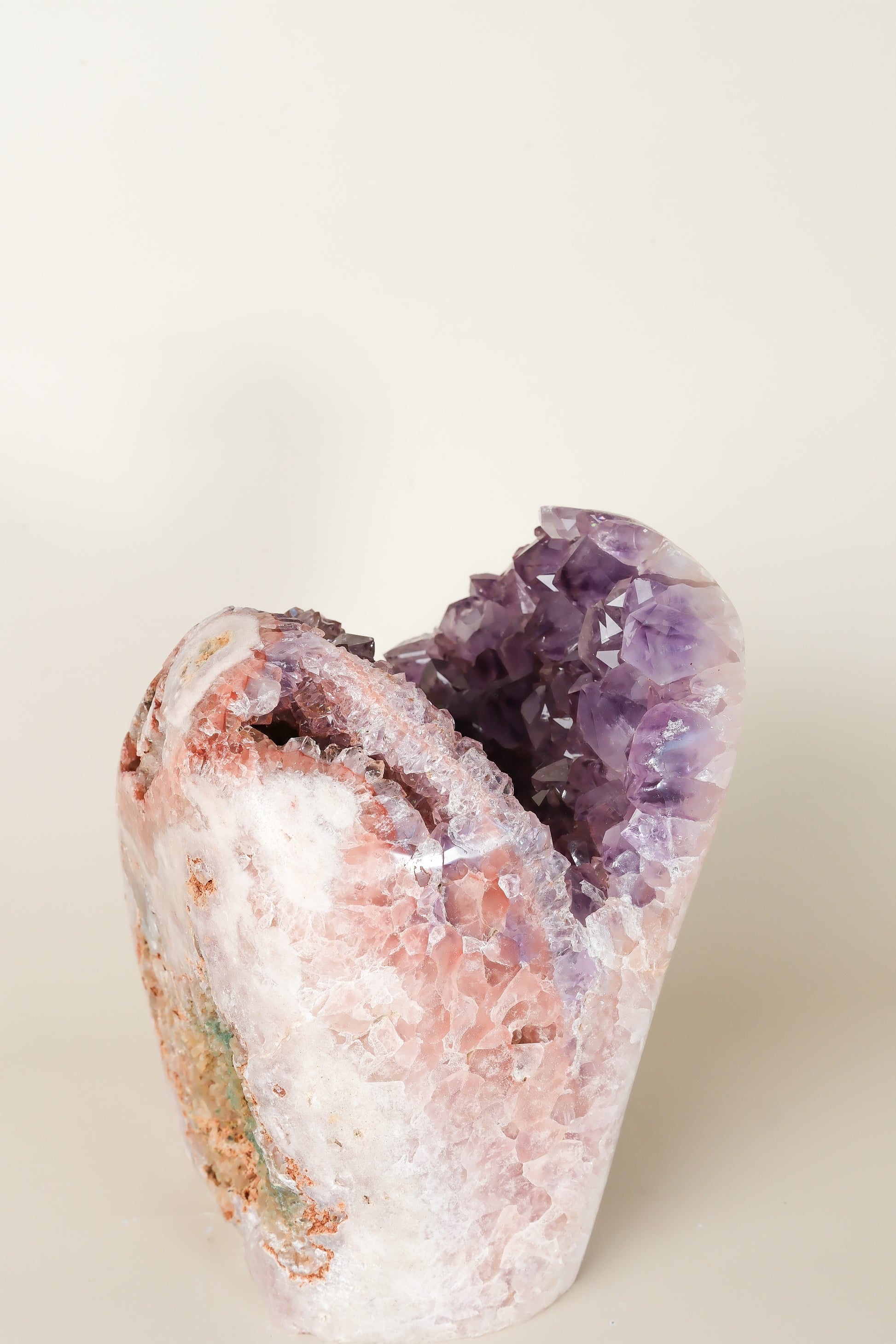 Pink Amethyst Freeform Cluster - High Quality