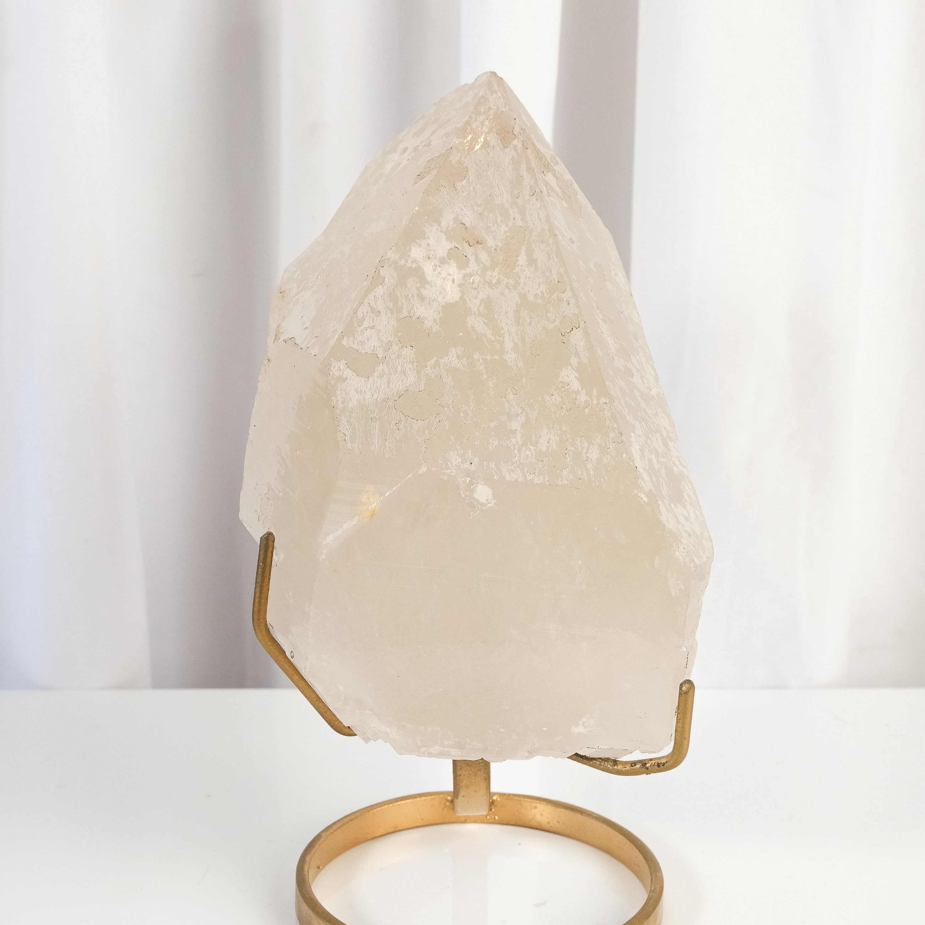 Citrine Rough Polished on Stand