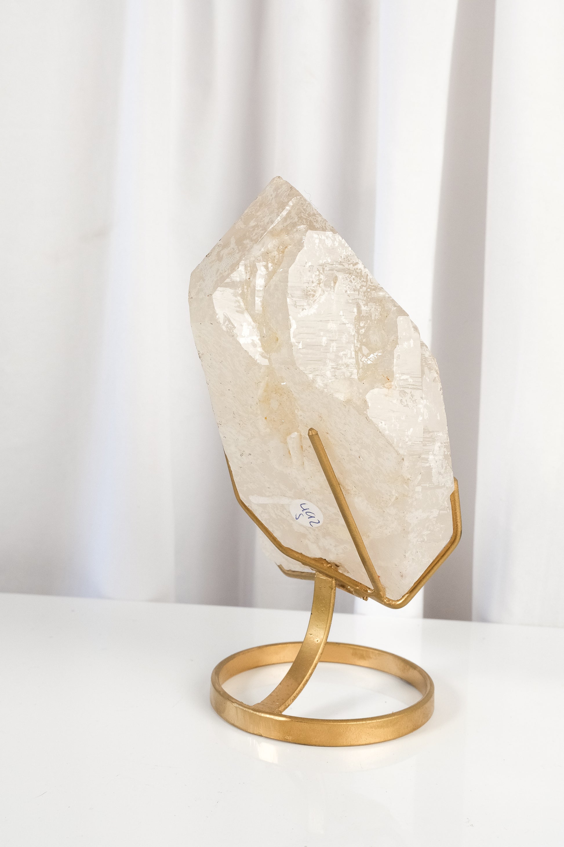 Citrine Rough Polished on Stand