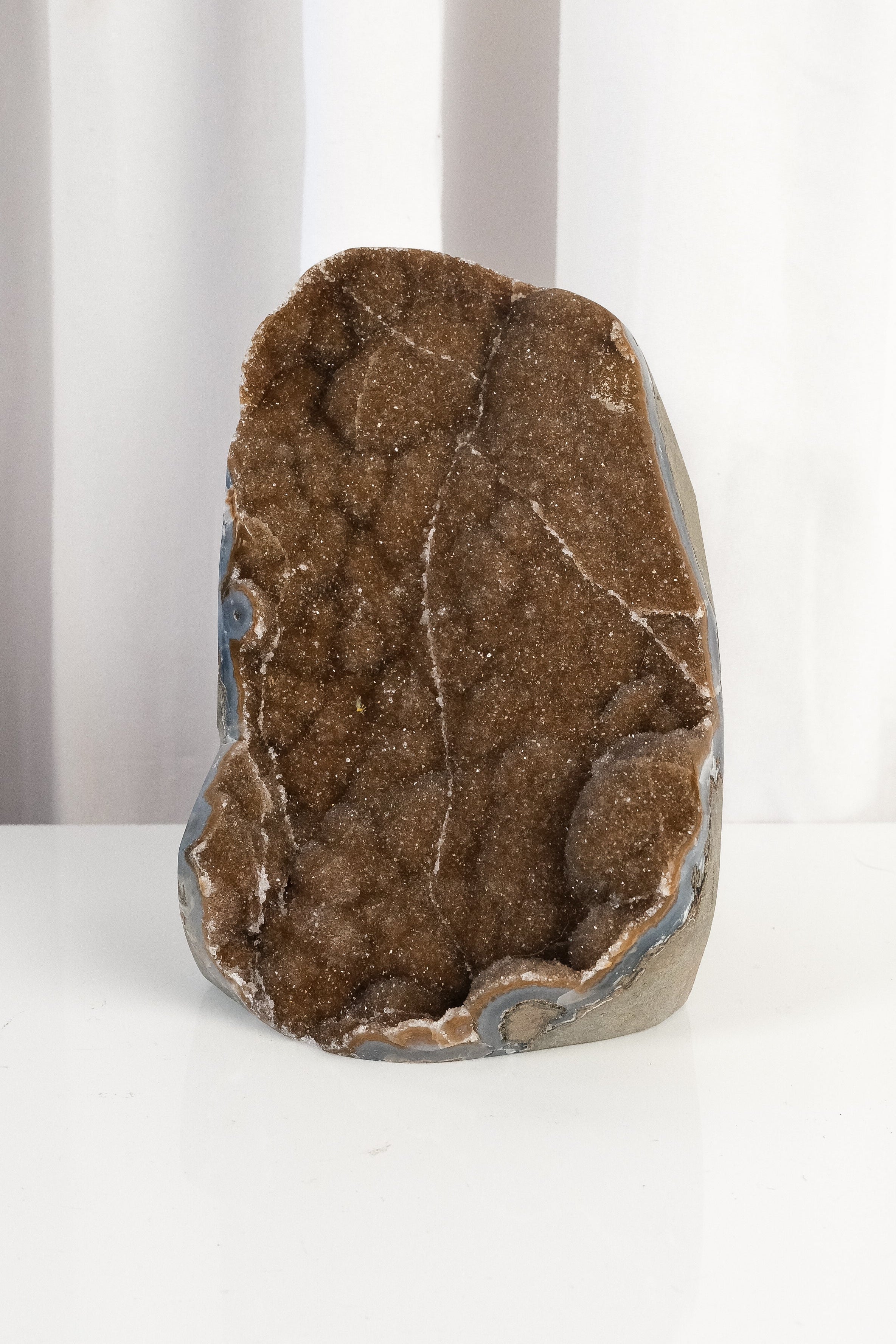 Rainbow Amethyst Cutbase Cluster