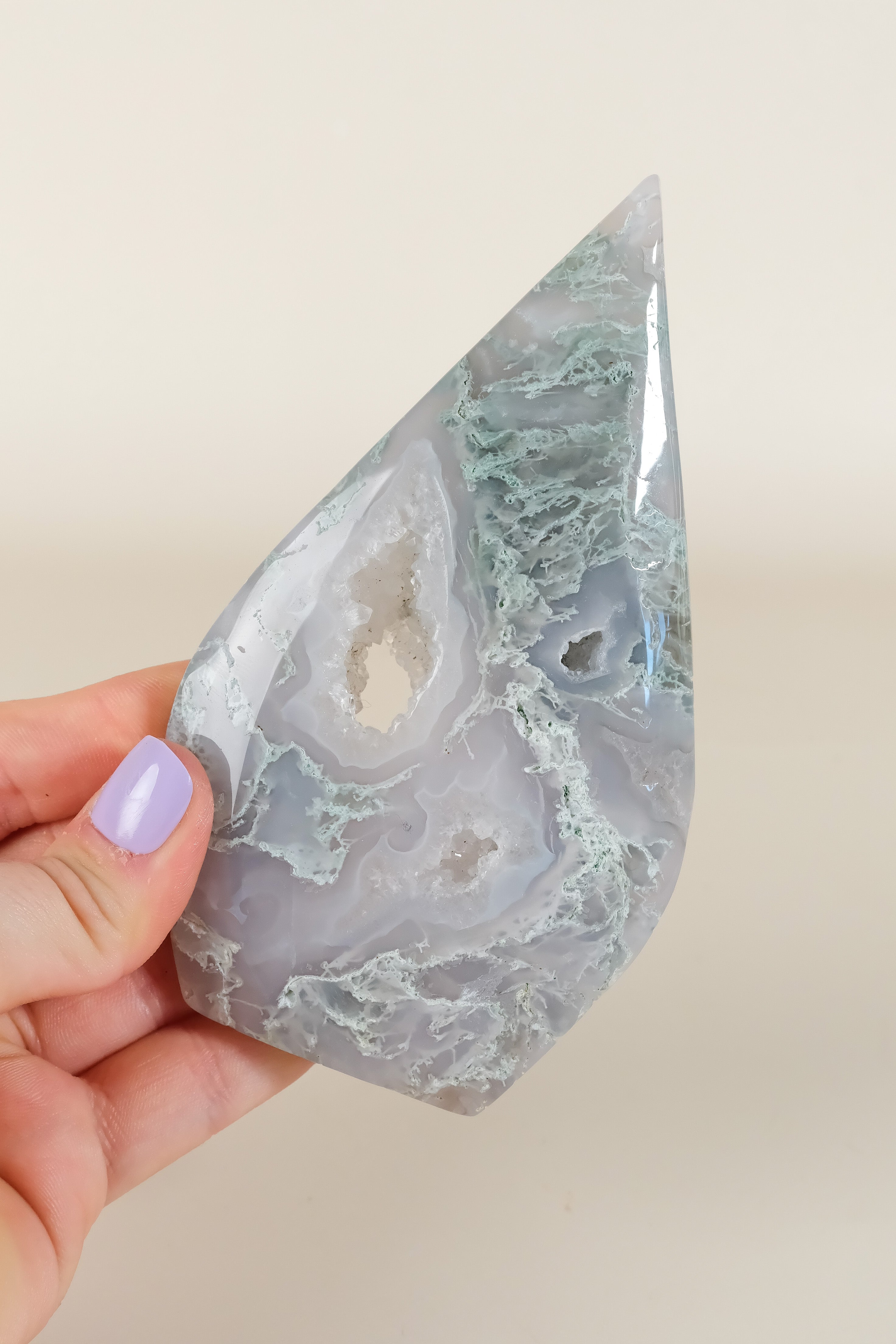 Moss Agate Flame Misfit