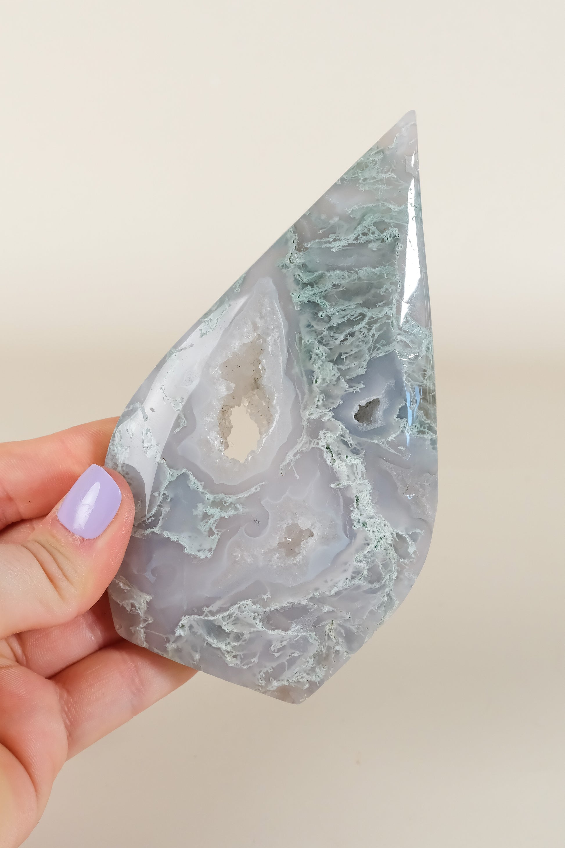 Moss Agate Flame Misfit