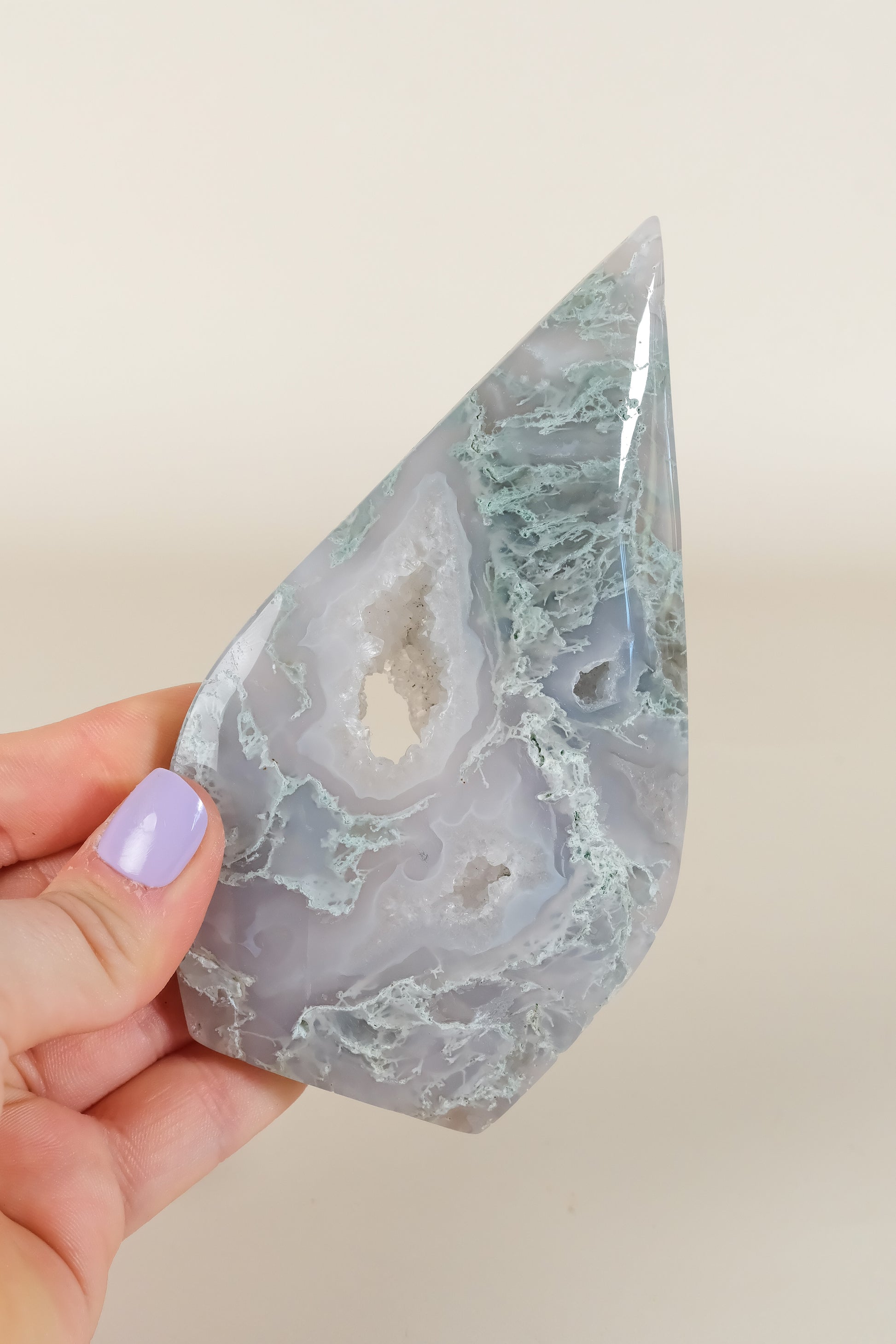 Moss Agate Flame Misfit