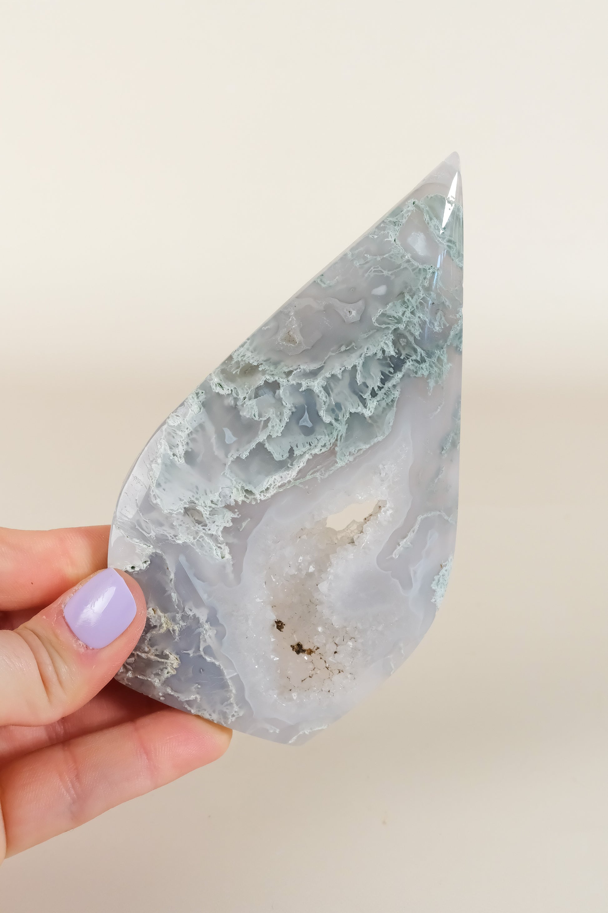 Moss Agate Flame Misfit