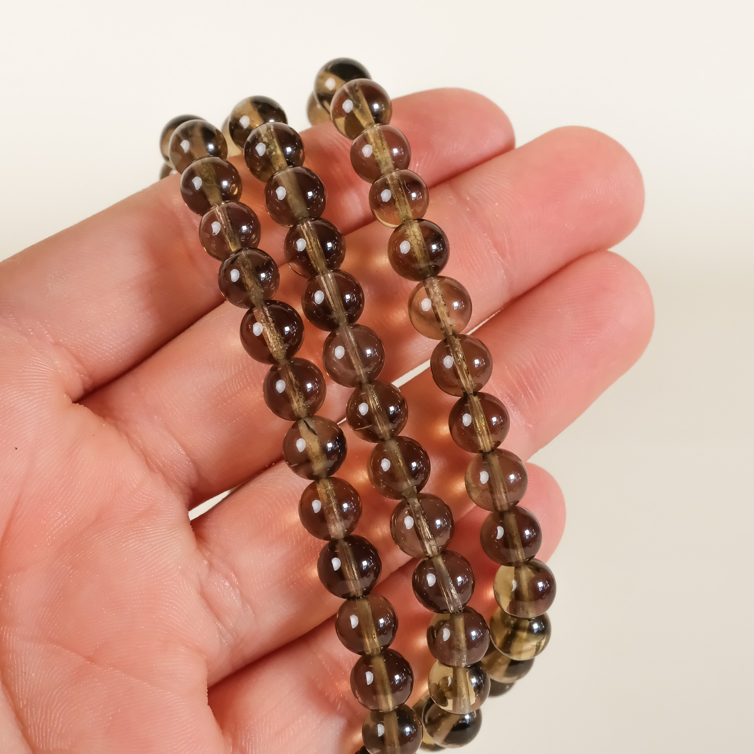 7mm Smoky Citrine
