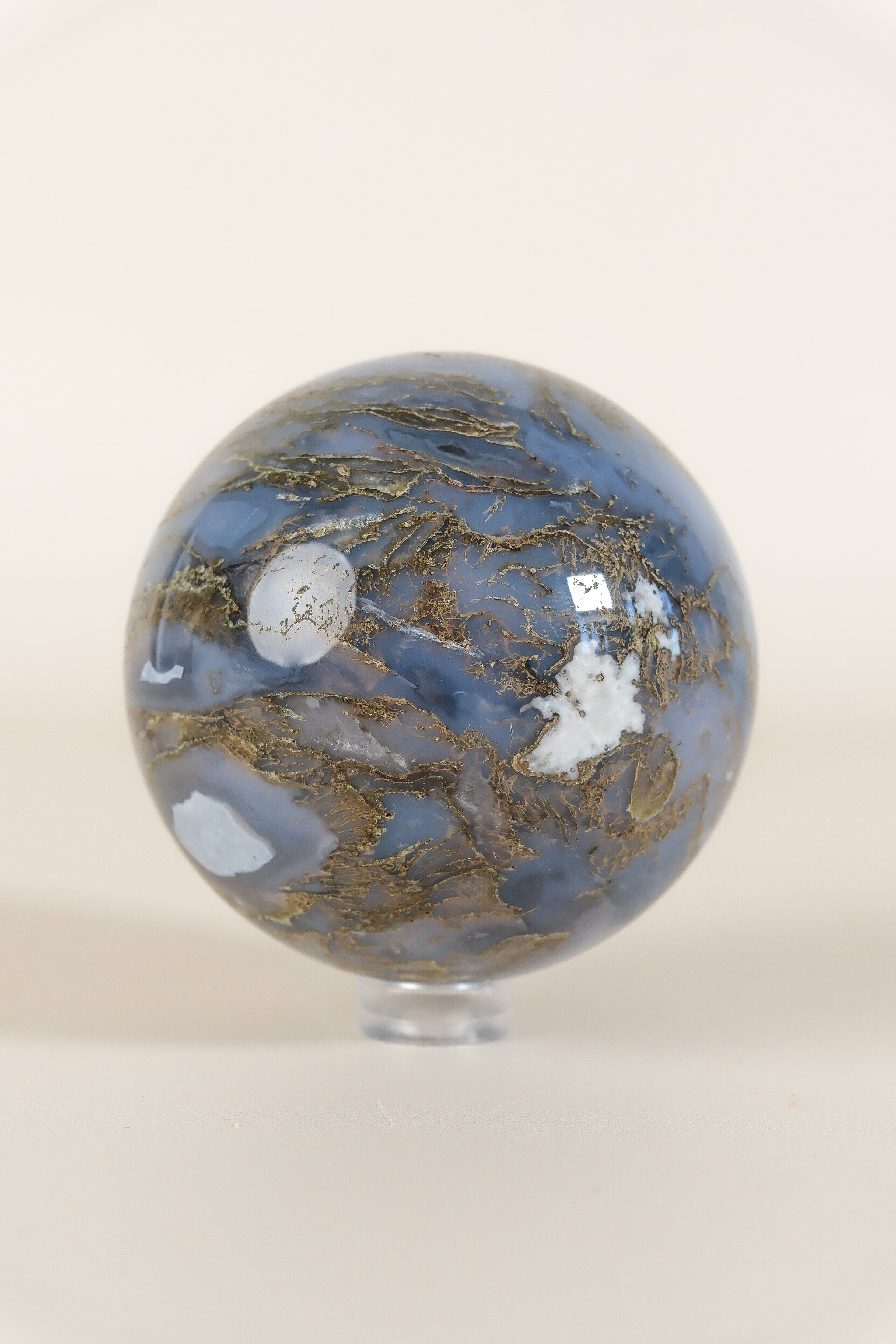 Moss Agate Sphere