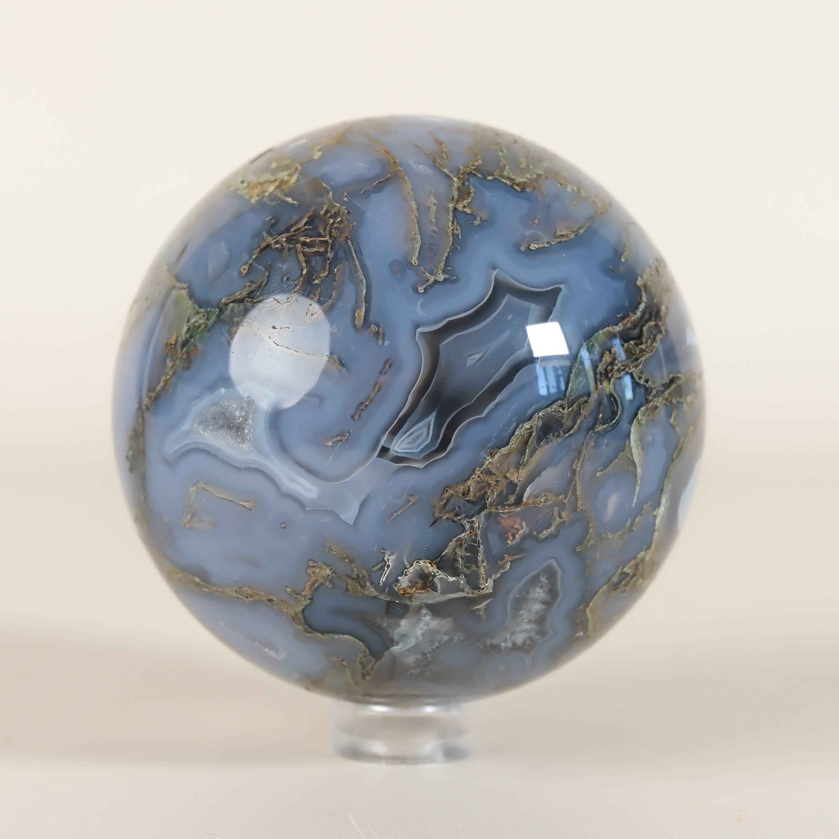 Moss Agate Sphere