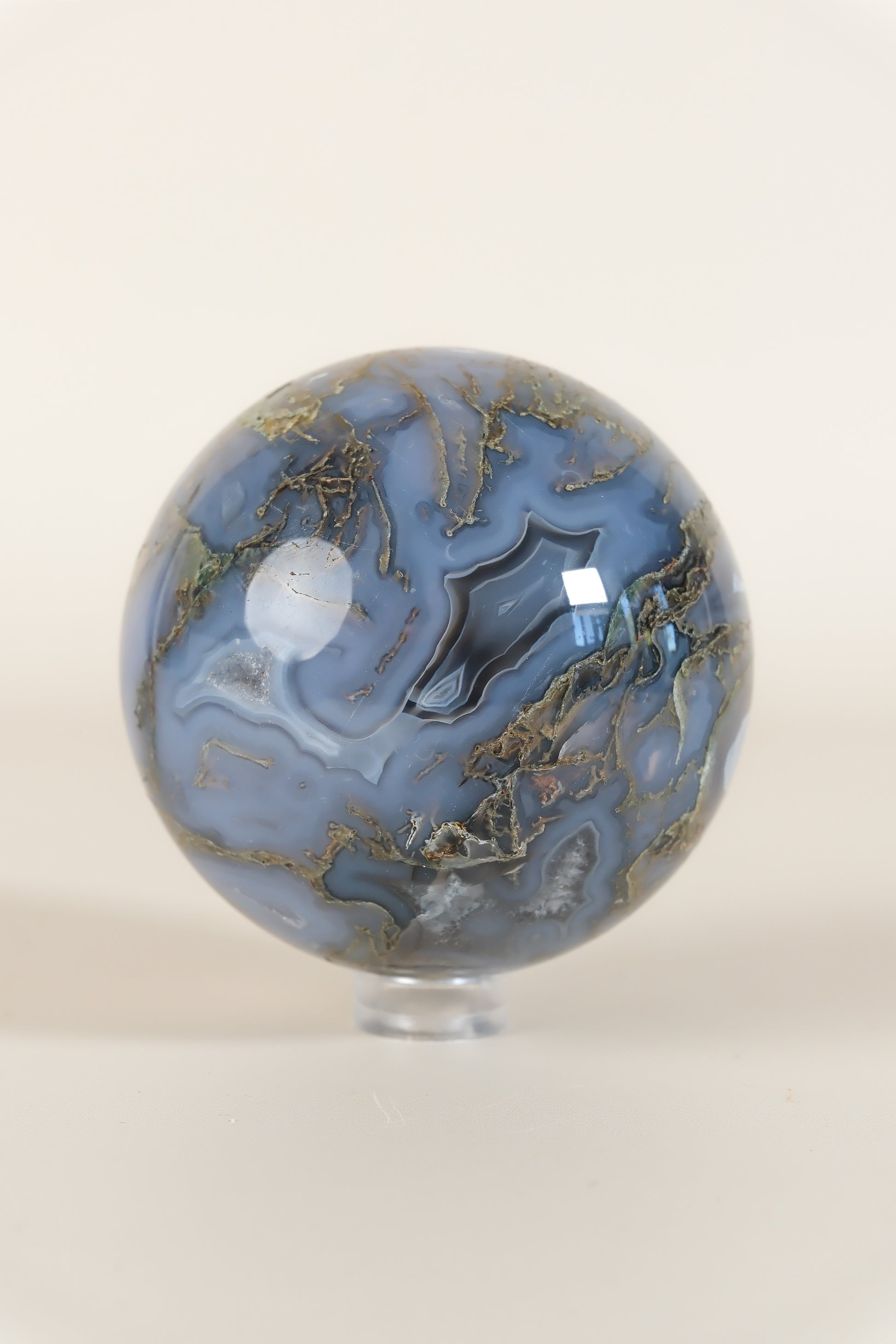 Moss Agate Sphere