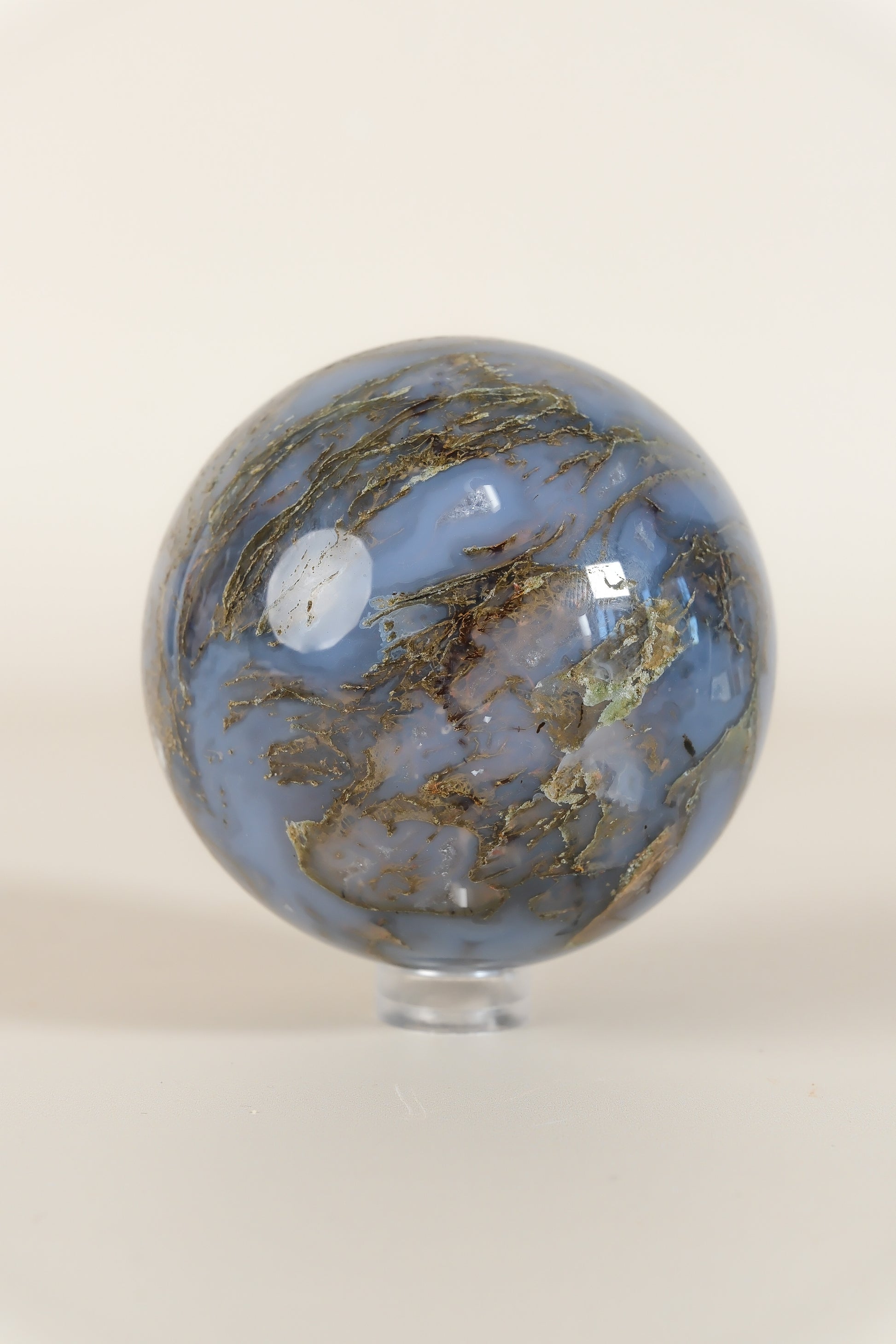 Moss Agate Sphere