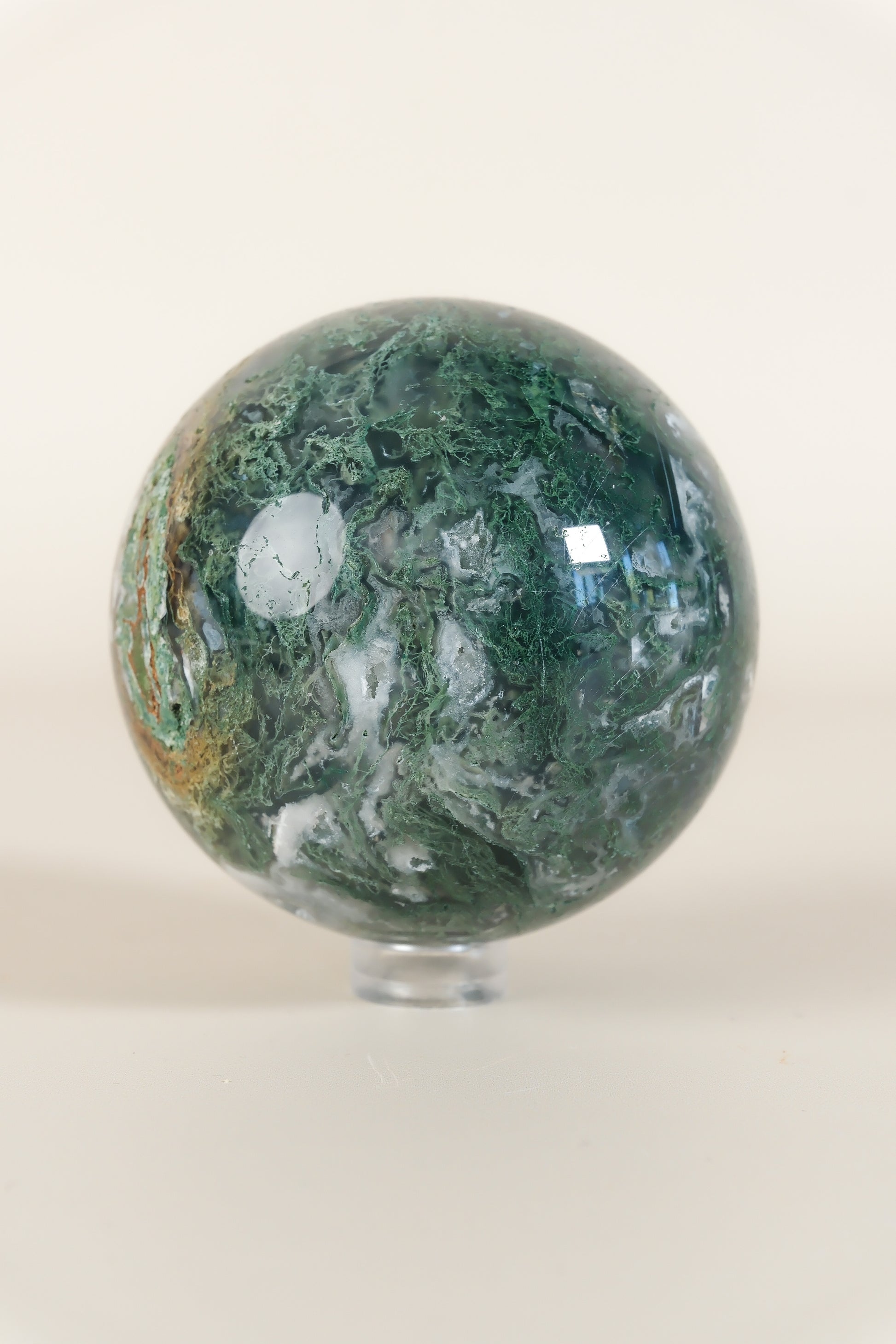 Moss Agate Sphere