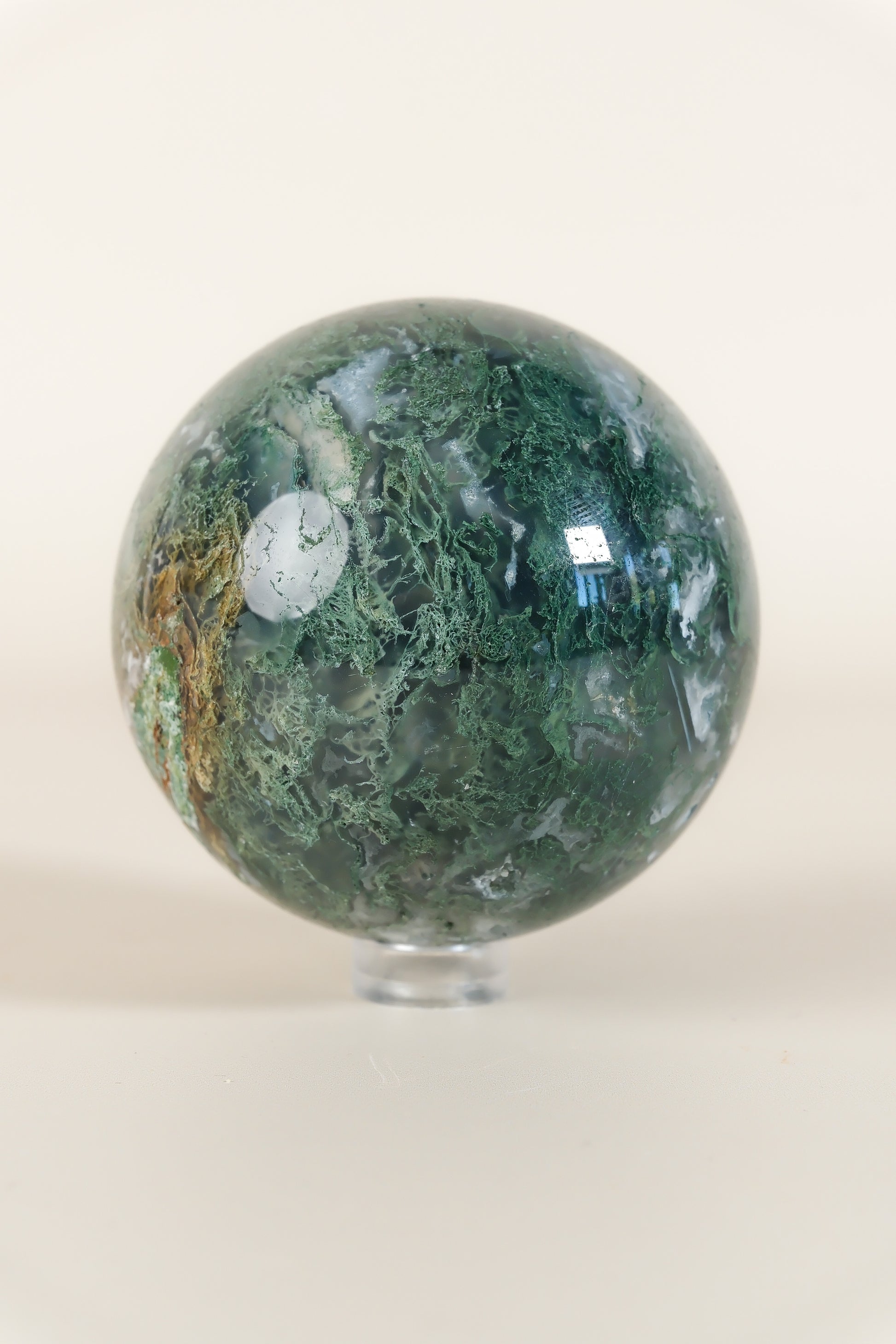 Moss Agate Sphere
