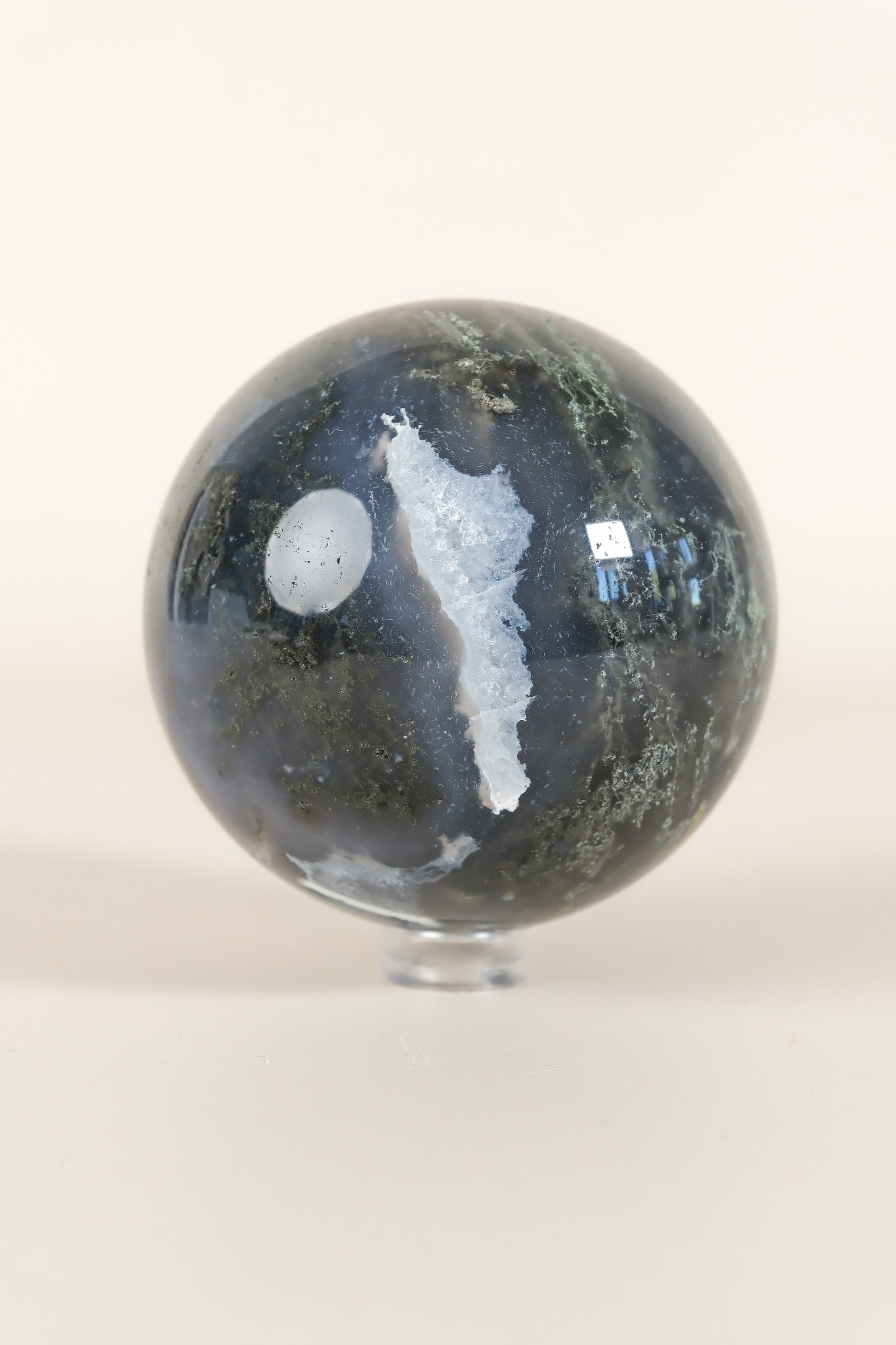Moss Agate Sphere