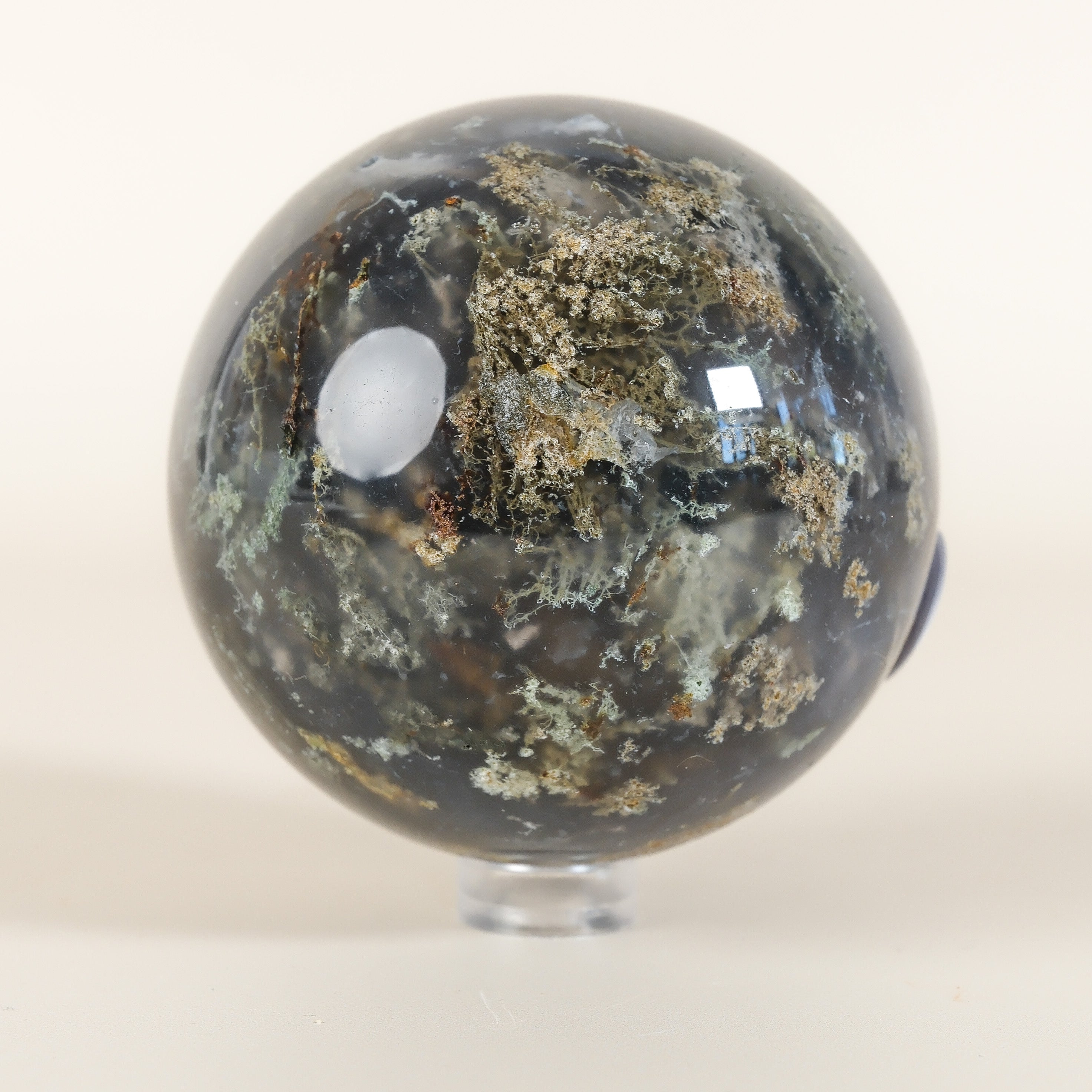 Moss Agate Sphere