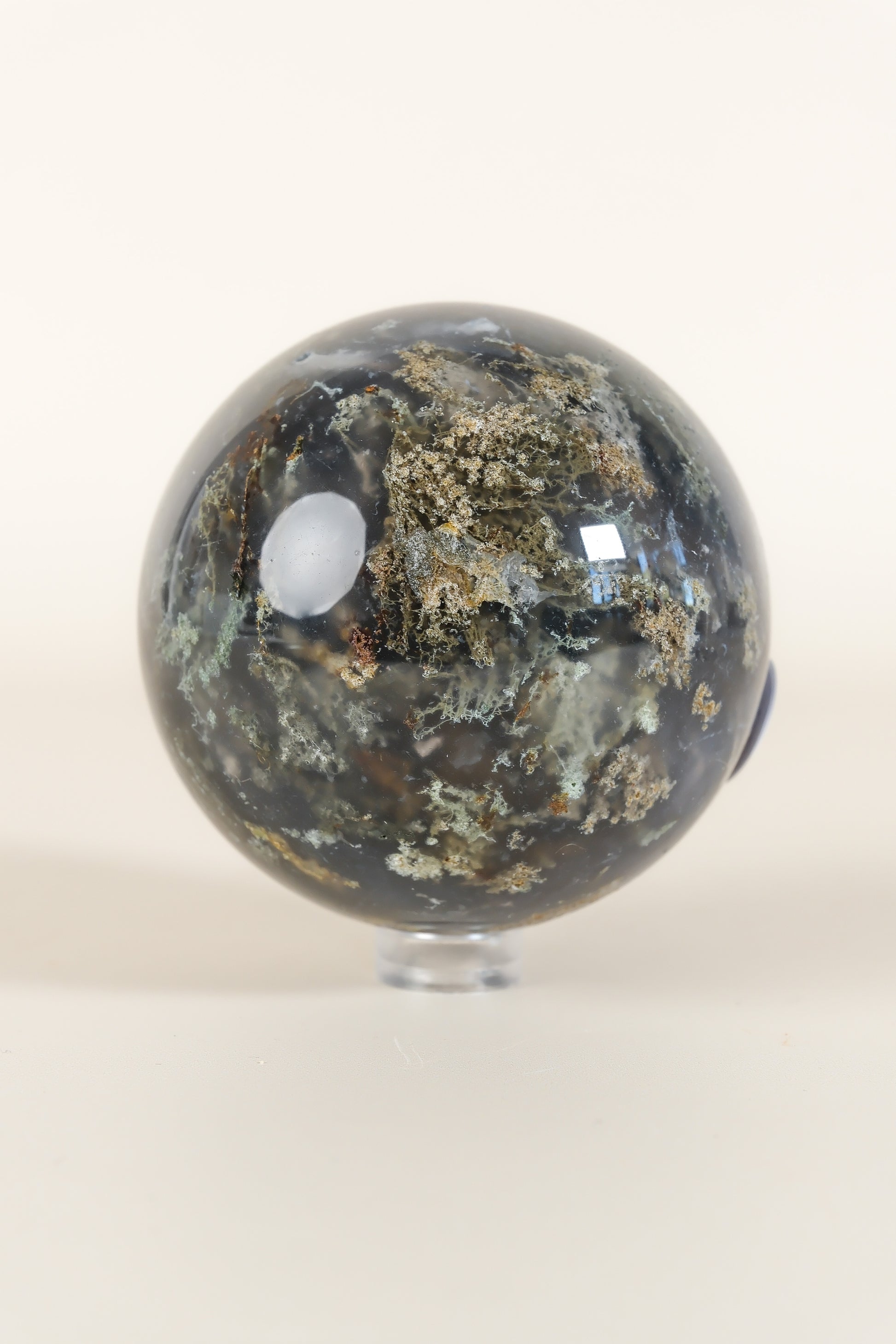 Moss Agate Sphere