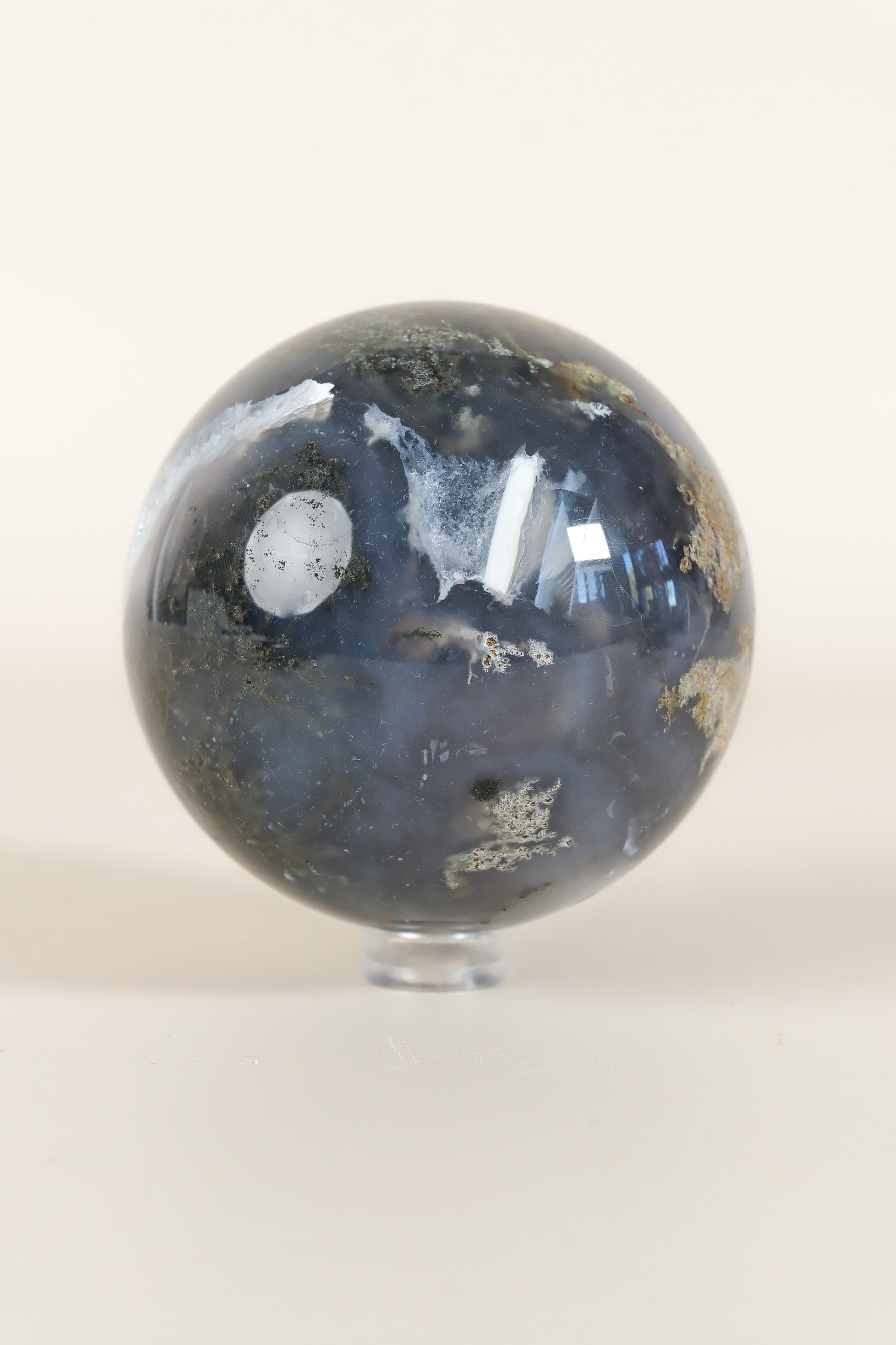Moss Agate Sphere