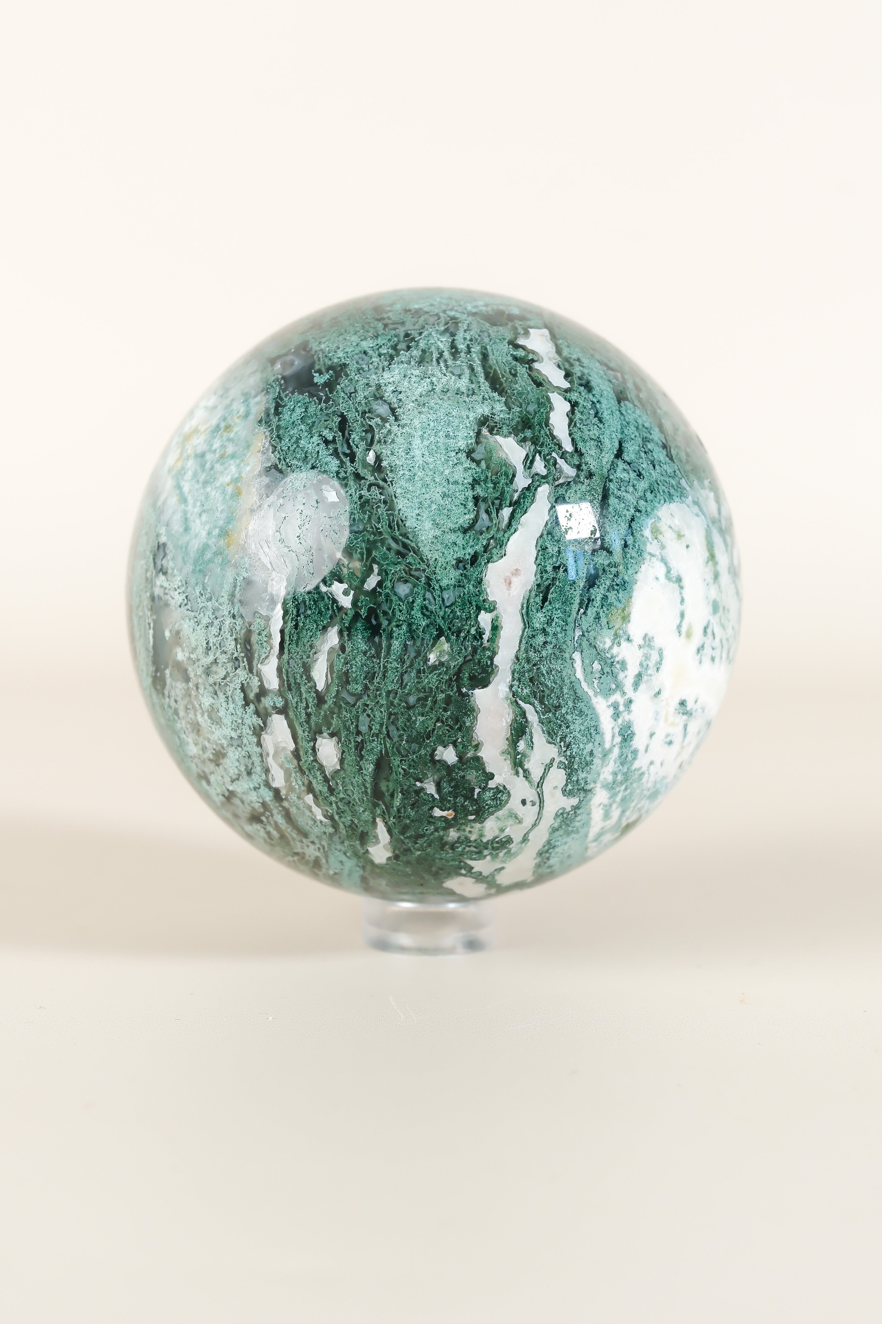Moss Agate Sphere
