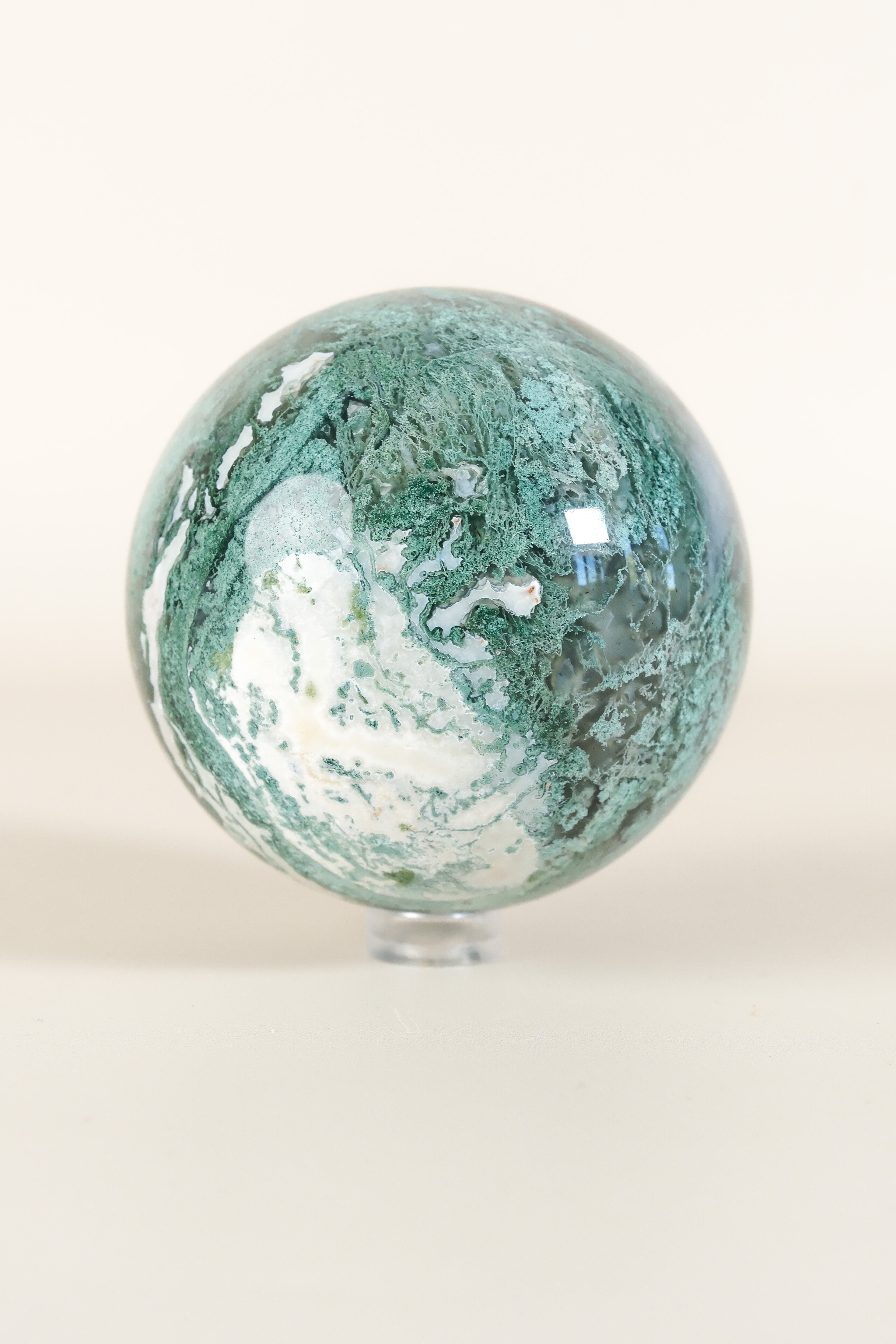 Moss Agate Sphere