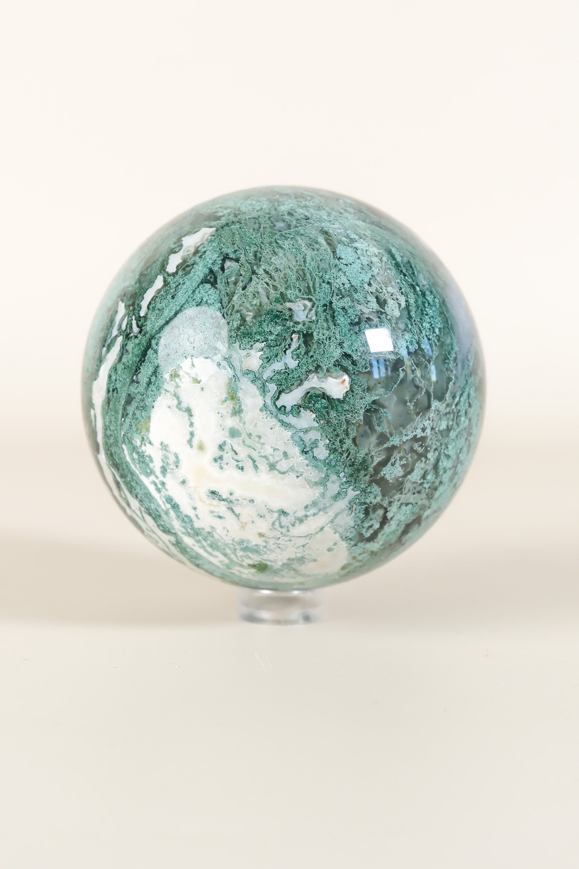 Moss Agate Sphere