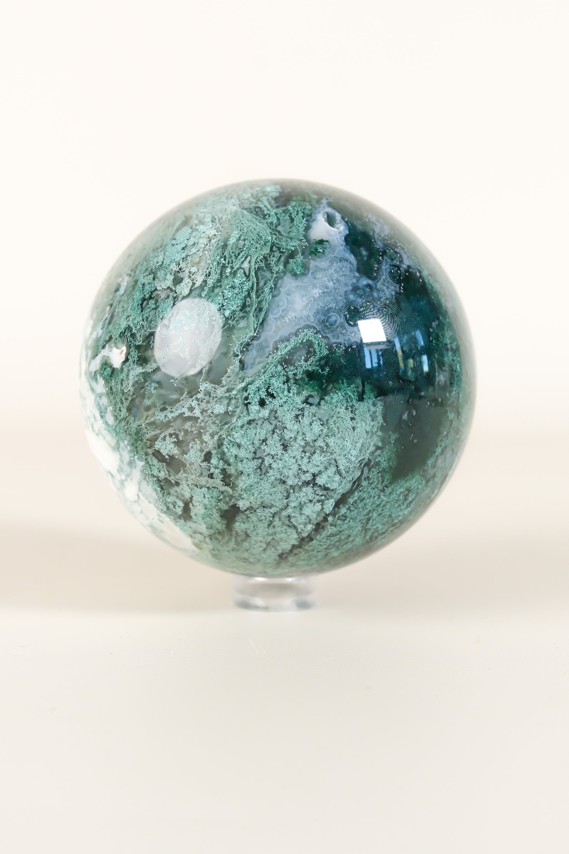 Moss Agate Sphere