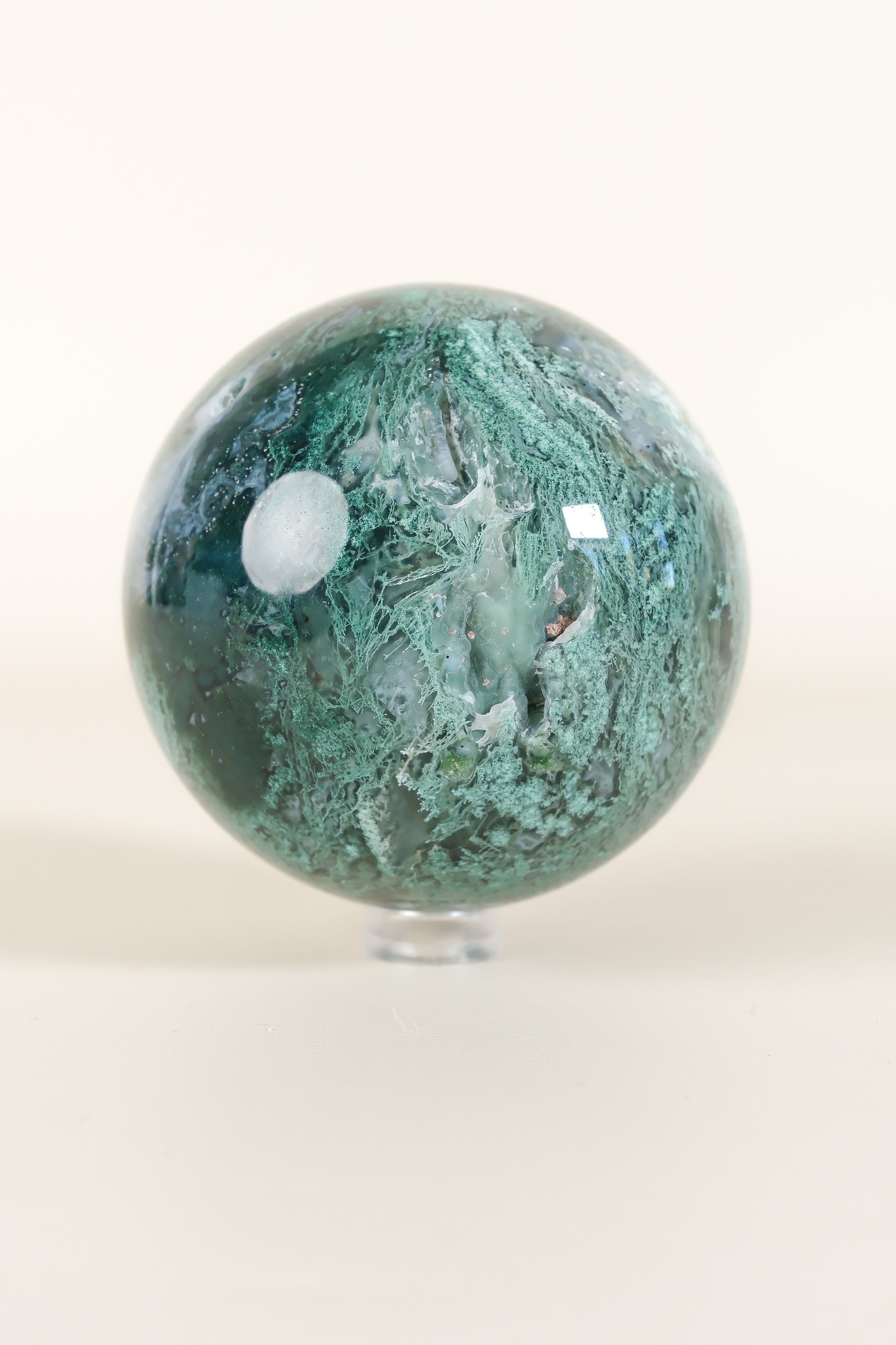 Moss Agate Sphere
