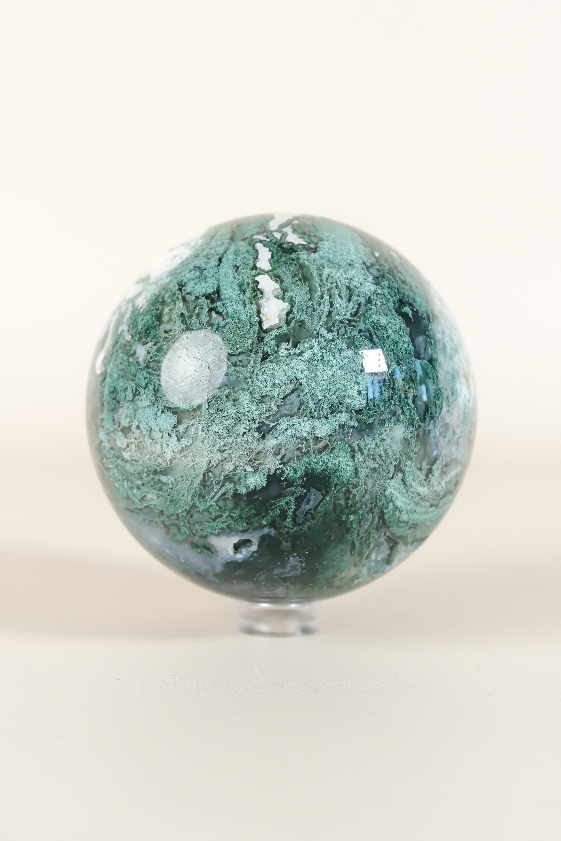 Moss Agate Sphere